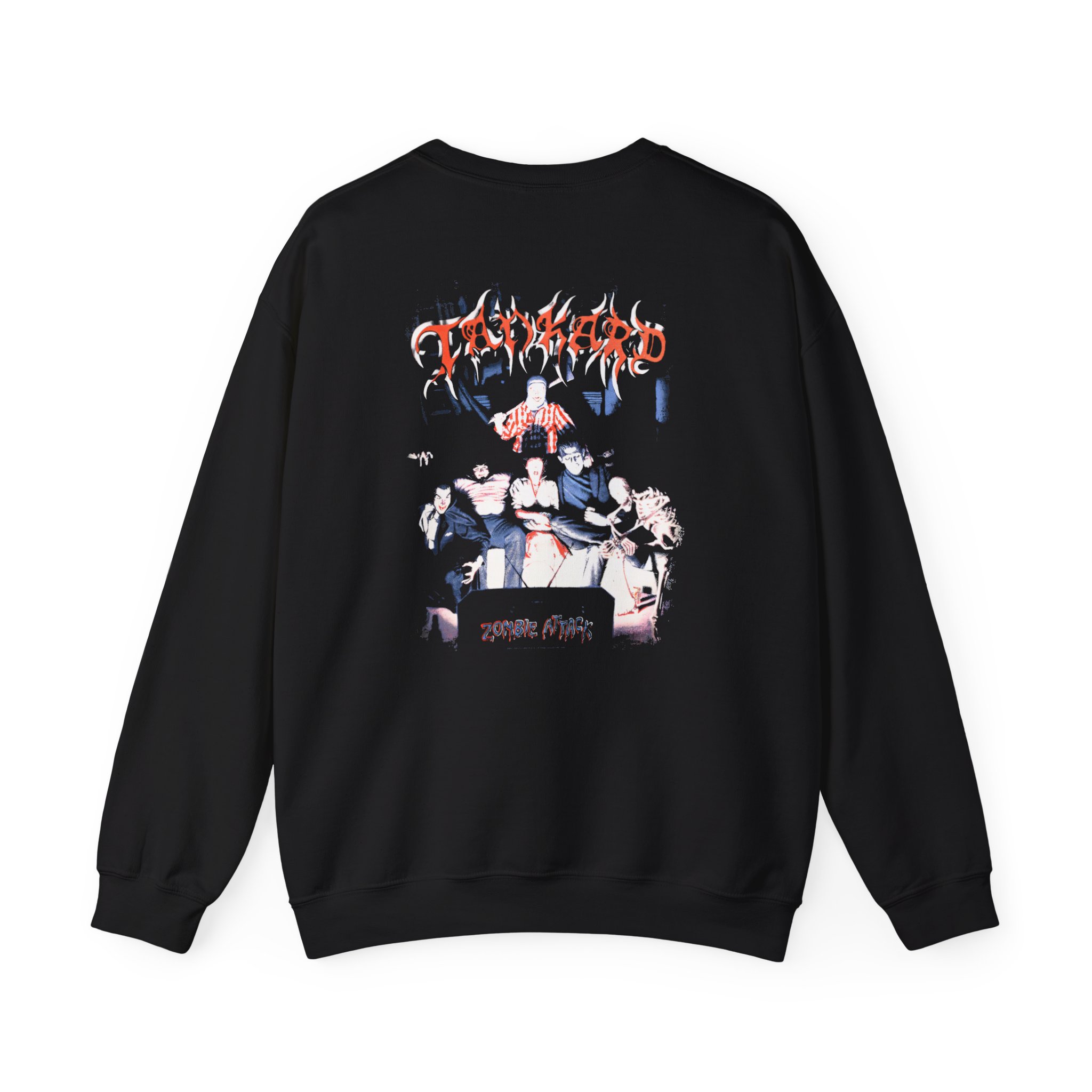 Tankard Zombie Attack Unisex Heavy Blendâ„¢ Crewneck Sweatshirt