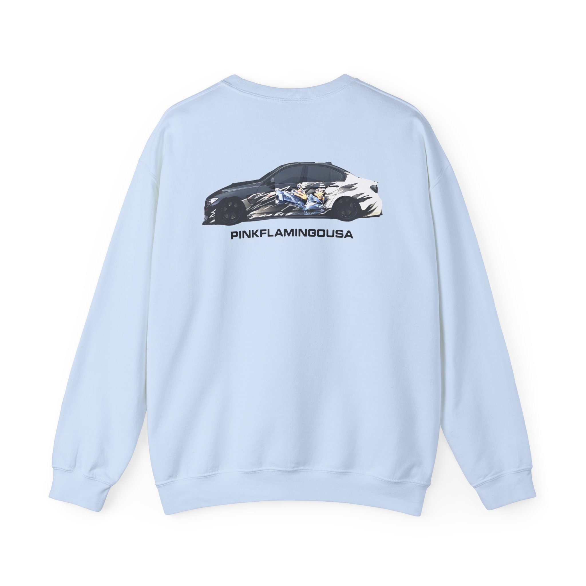 Xavier Wulf Pinkflamingousa Unisex Heavy Blendâ„¢ Crewneck Sweatshirt