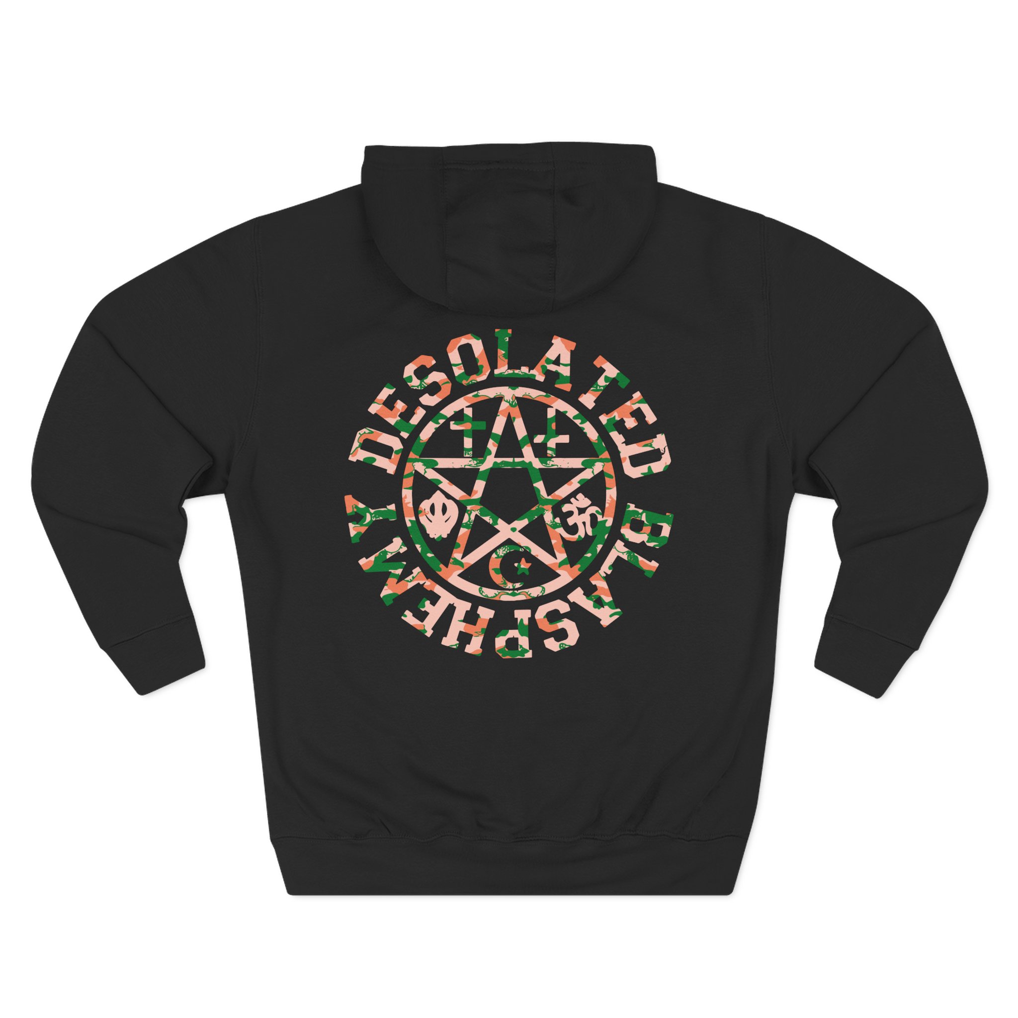 Desolated Blasphemy Three-Panel Fleece Hoodie
