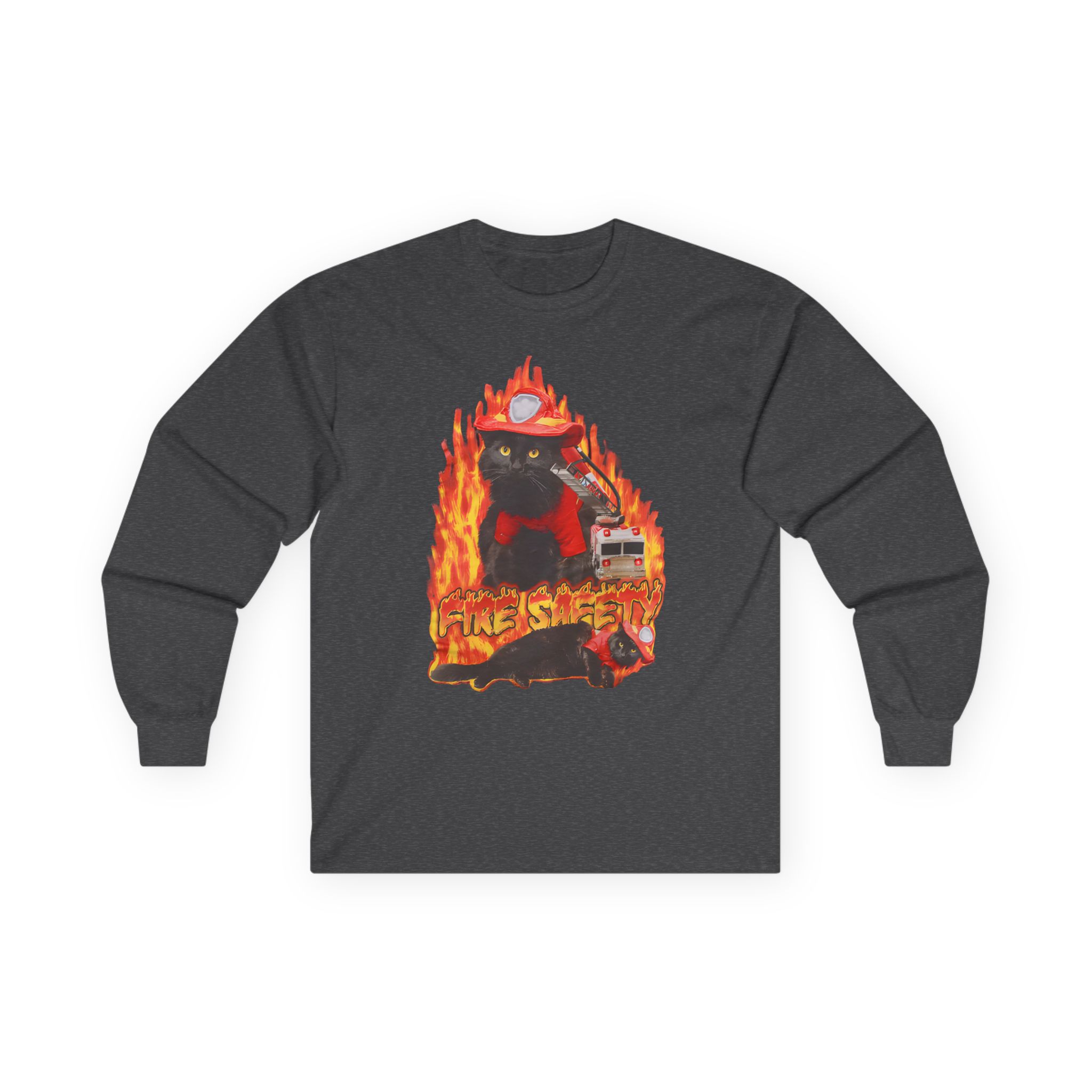 William Osman Fire Safety Unisex Ultra Cotton Long Sleeve Tee