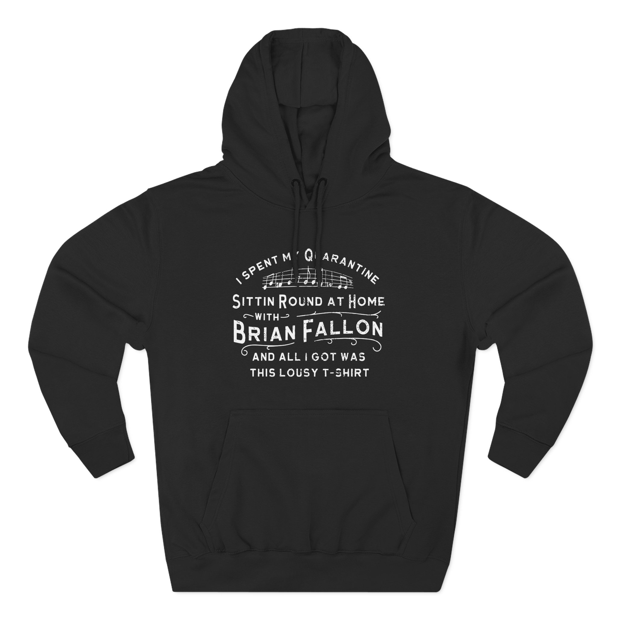 Brian Fallon Sittin Round Three-Panel Fleece Hoodie