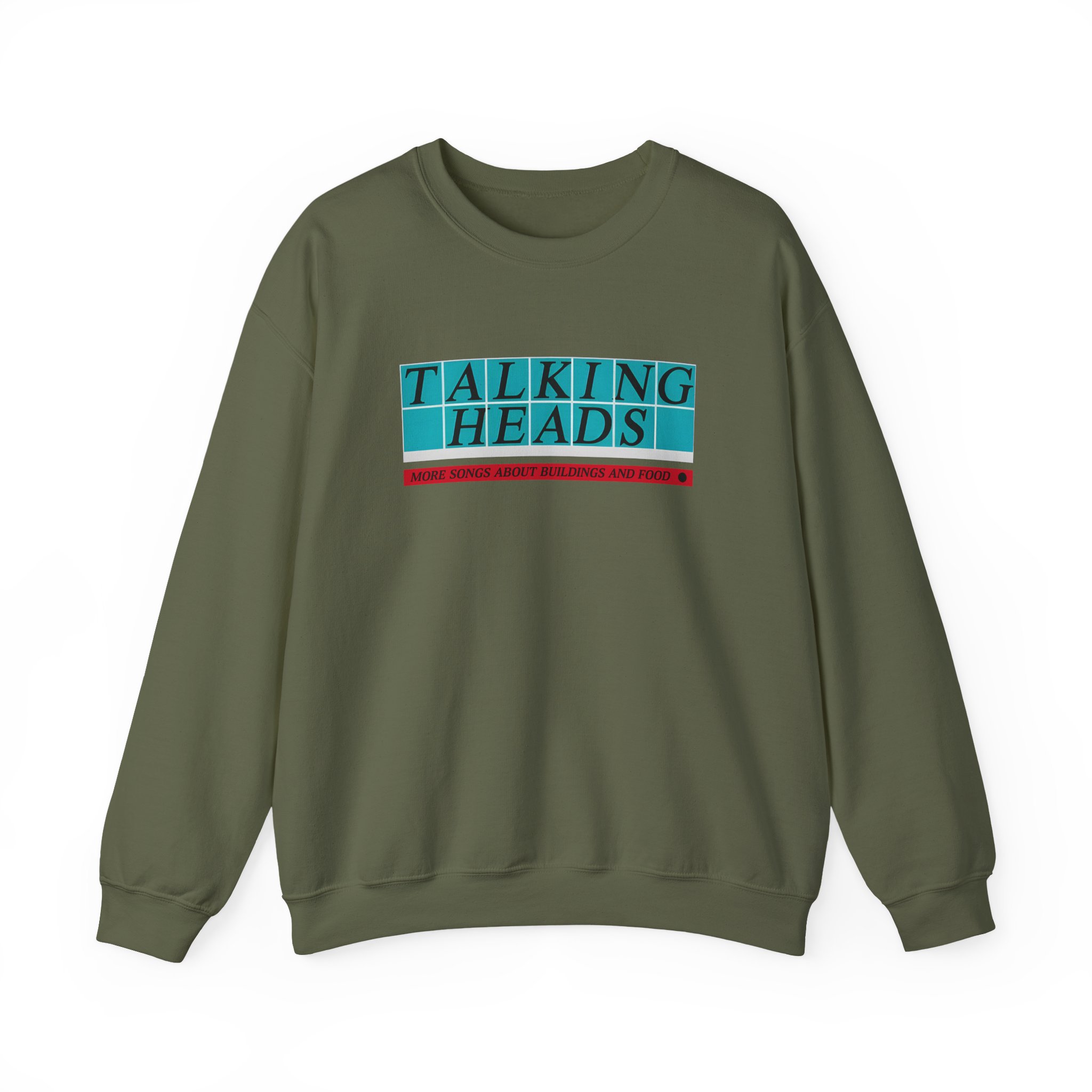 Talking Heads Tiled Logo Unisex Heavy Blendâ„¢ Crewneck Sweatshirt