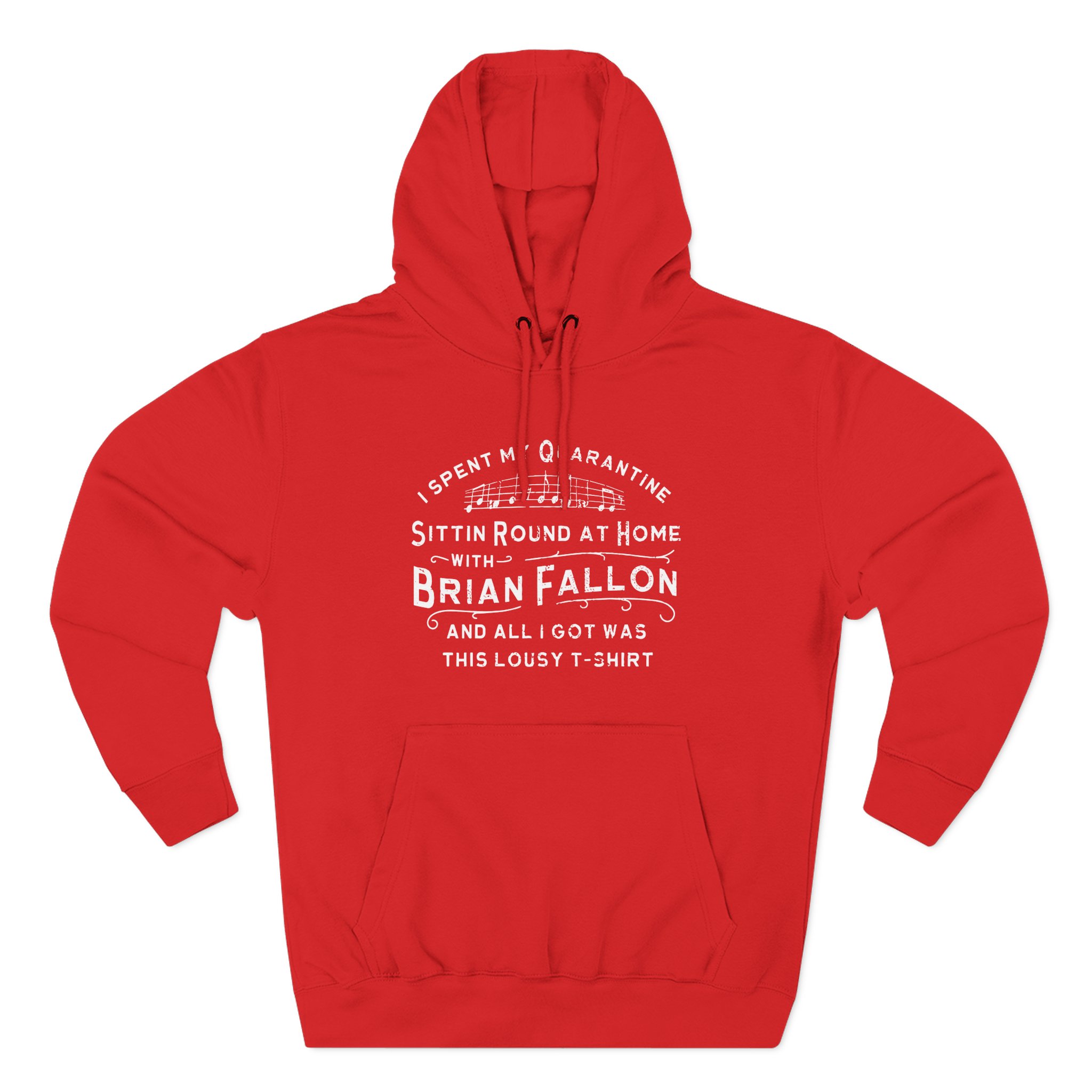 Brian Fallon Sittin Round Three-Panel Fleece Hoodie