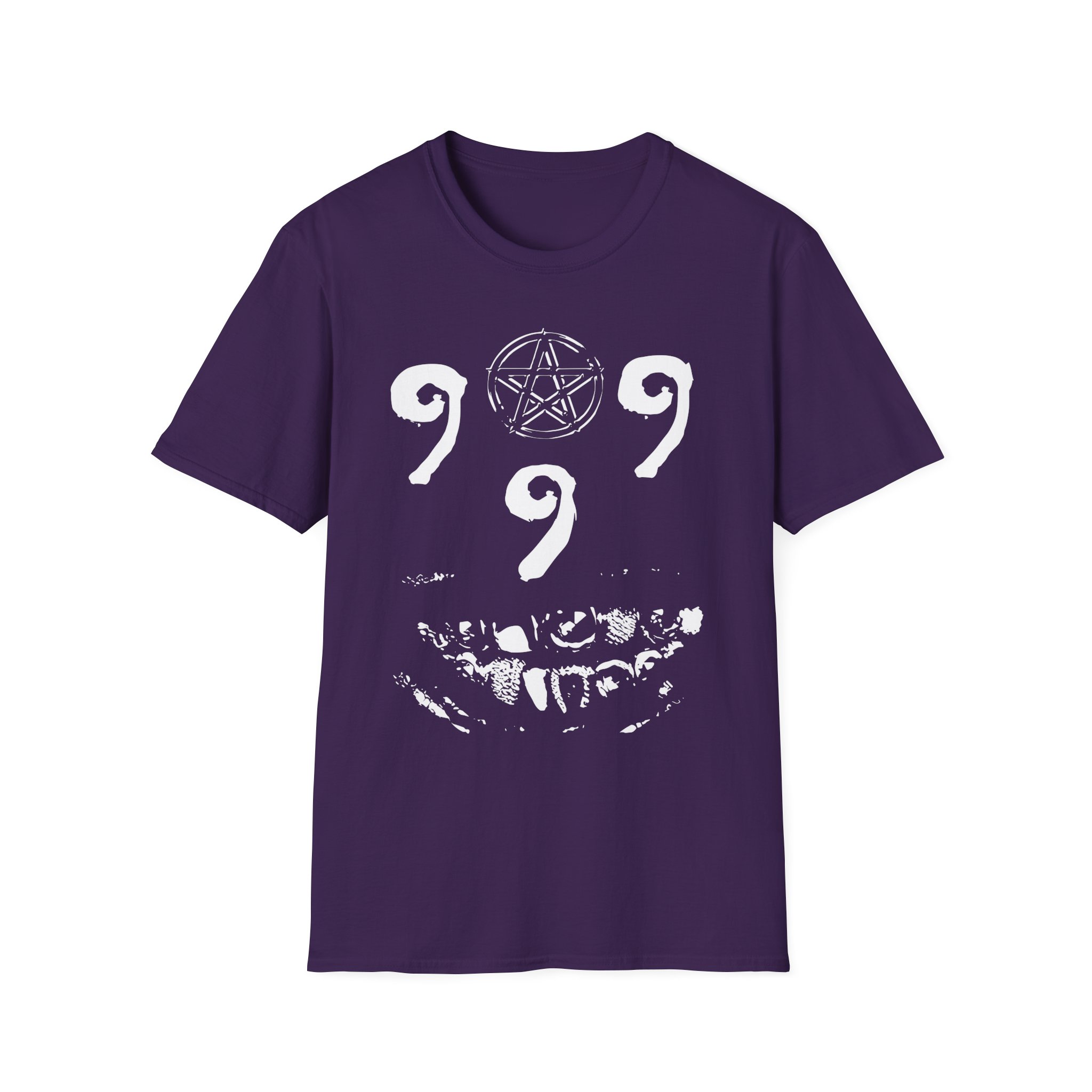 Ho99o9 When a Dog Shows His Teeth Unisex Softstyle T-Shirt