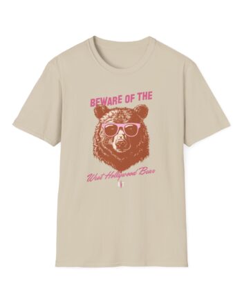 Kill Tony West Hollywood Bear Unisex Softstyle T-Shirt