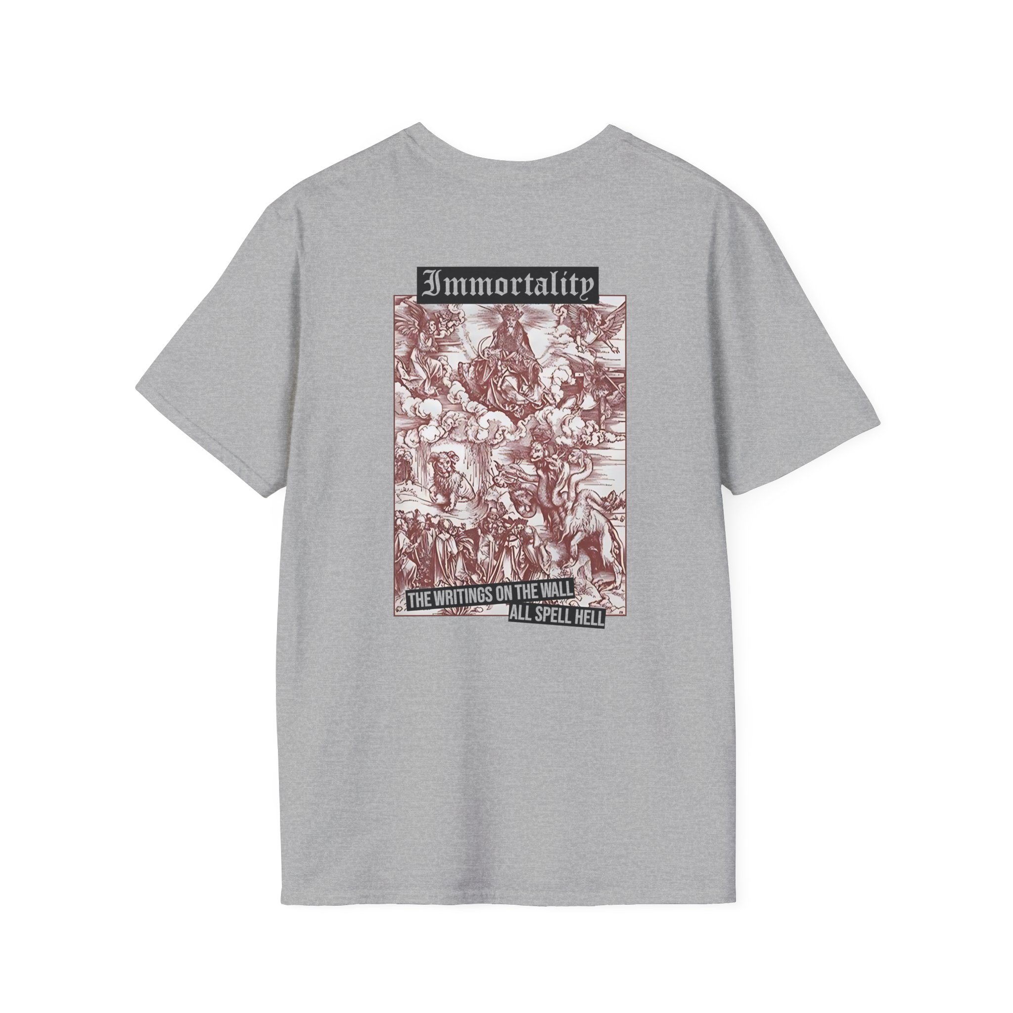 Born From Pain Immortality Unisex Softstyle T-Shirt