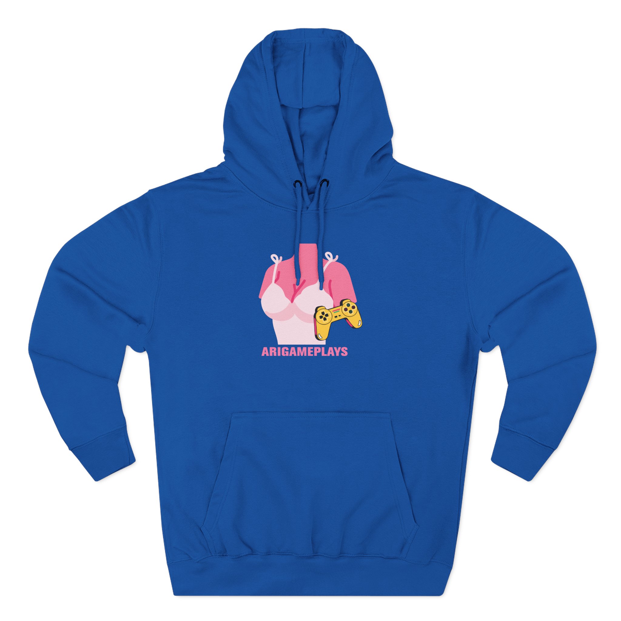 Arigameplays Three-Panel Fleece Hoodie