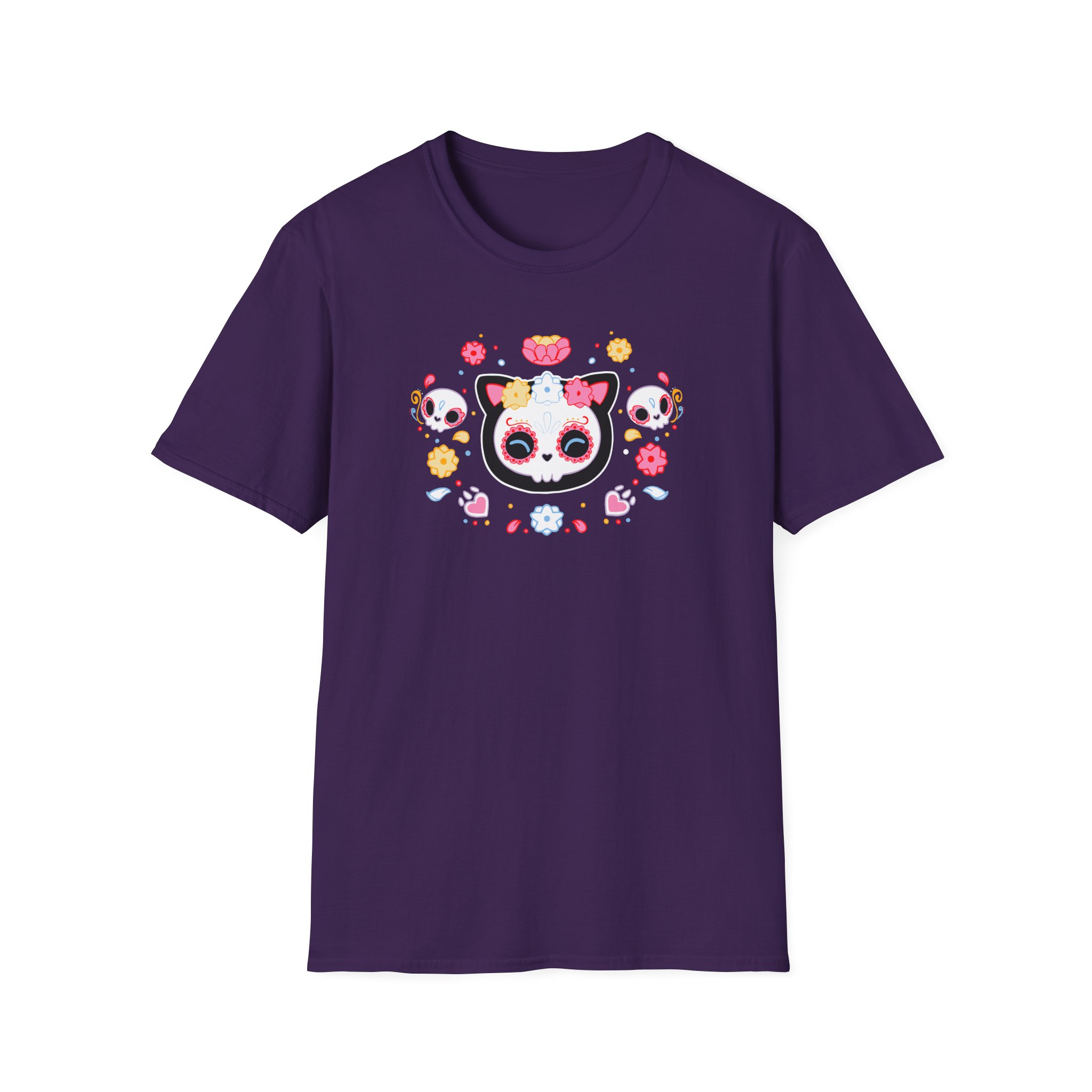 Aphmau Sugar Skull Cat Unisex Softstyle T-Shirt