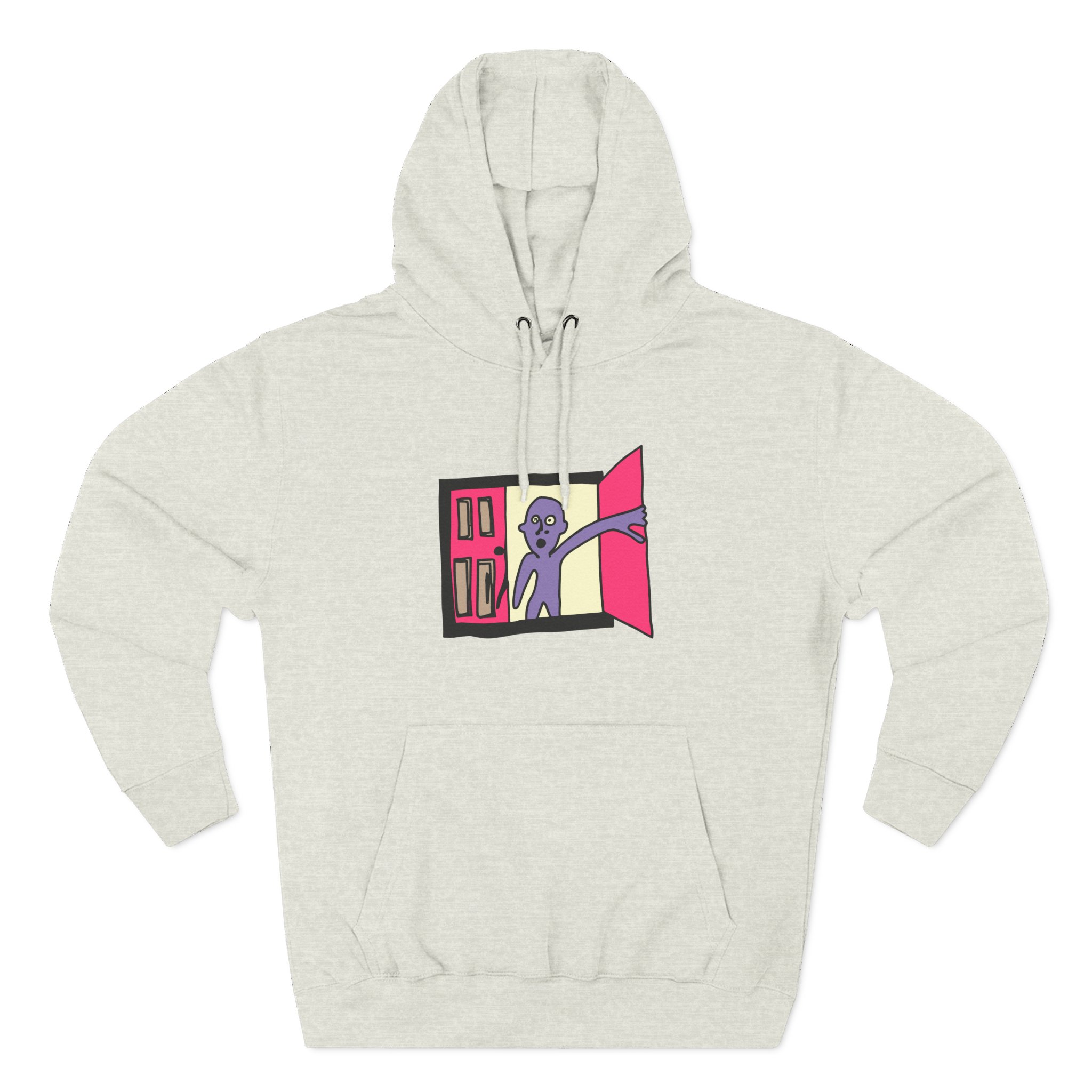 Still Woozy Three-Panel Fleece Hoodie