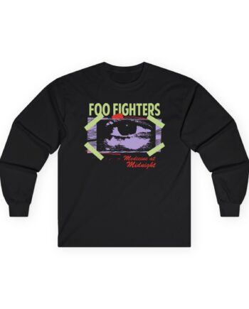 Foo Fighters Medicine at Midnight Eye Tape Unisex Ultra Cotton Long Sleeve Tee