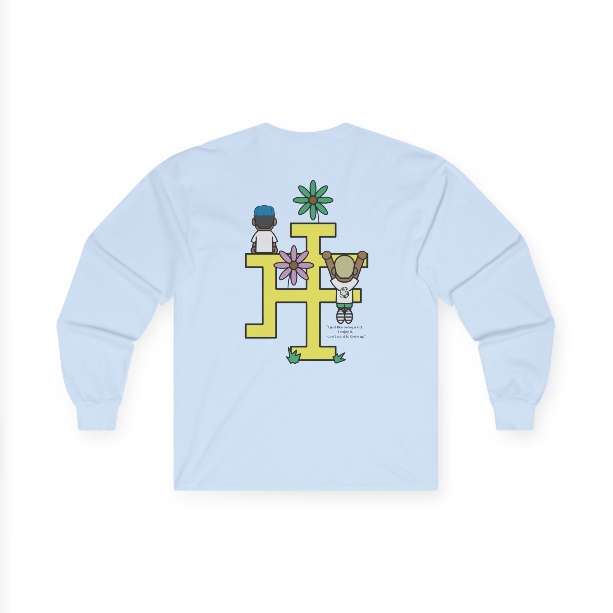 Pharrell Williams Found Icon Unisex Ultra Cotton Long Sleeve Tee