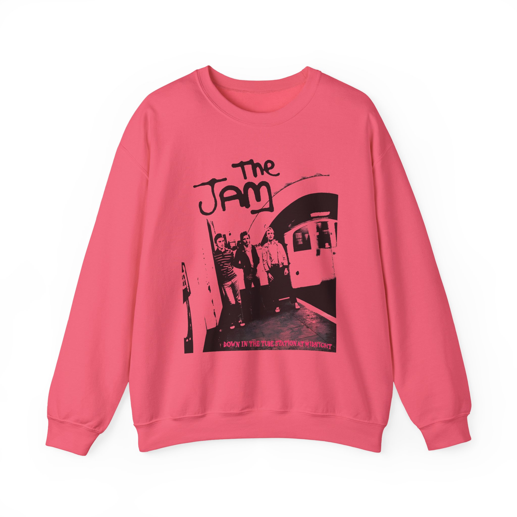 TJ Down at the Tube Station Unisex Heavy Blendâ„¢ Crewneck Sweatshirt