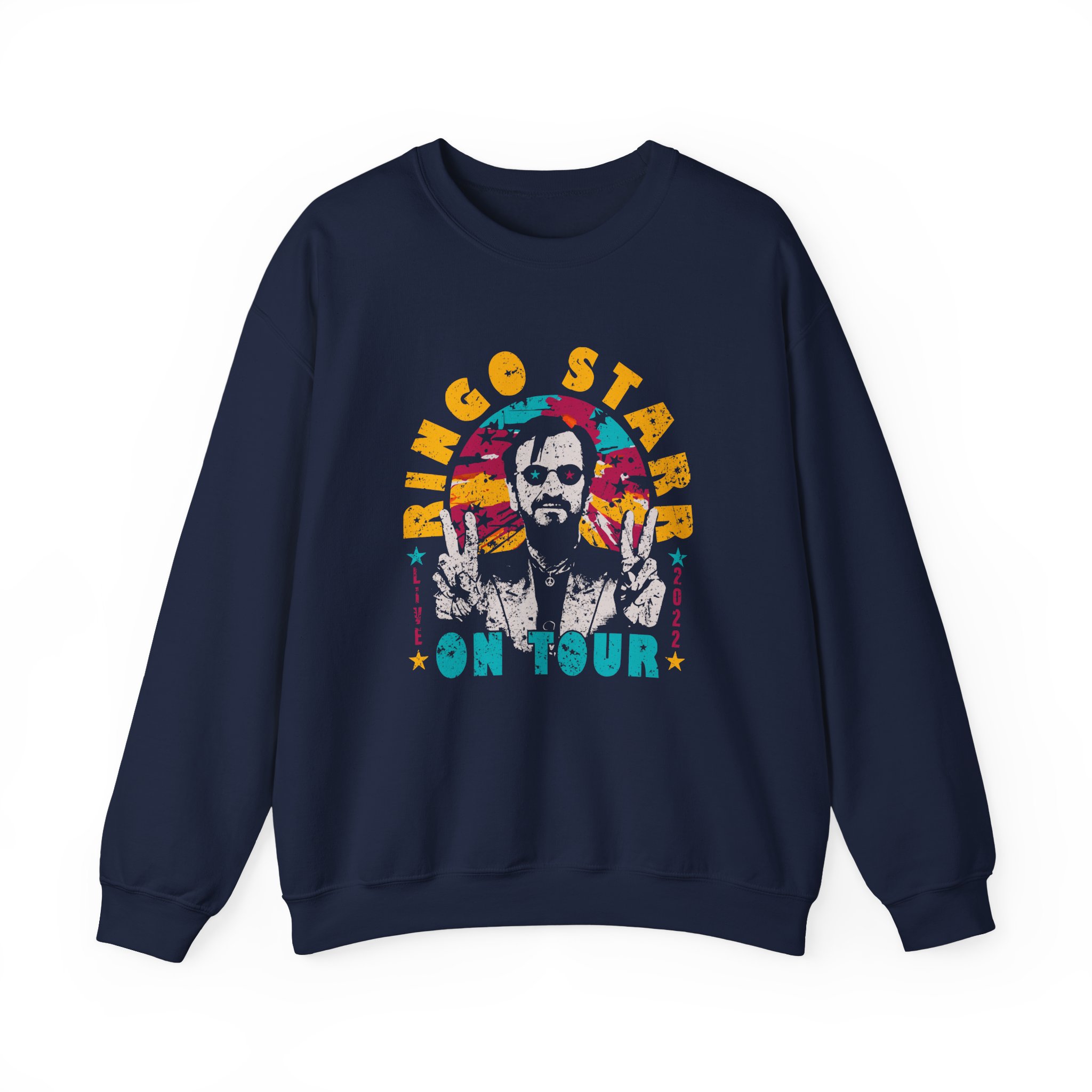 Ringo Starr Ringo on Tour Photo Unisex Heavy Blendâ„¢ Crewneck Sweatshirt