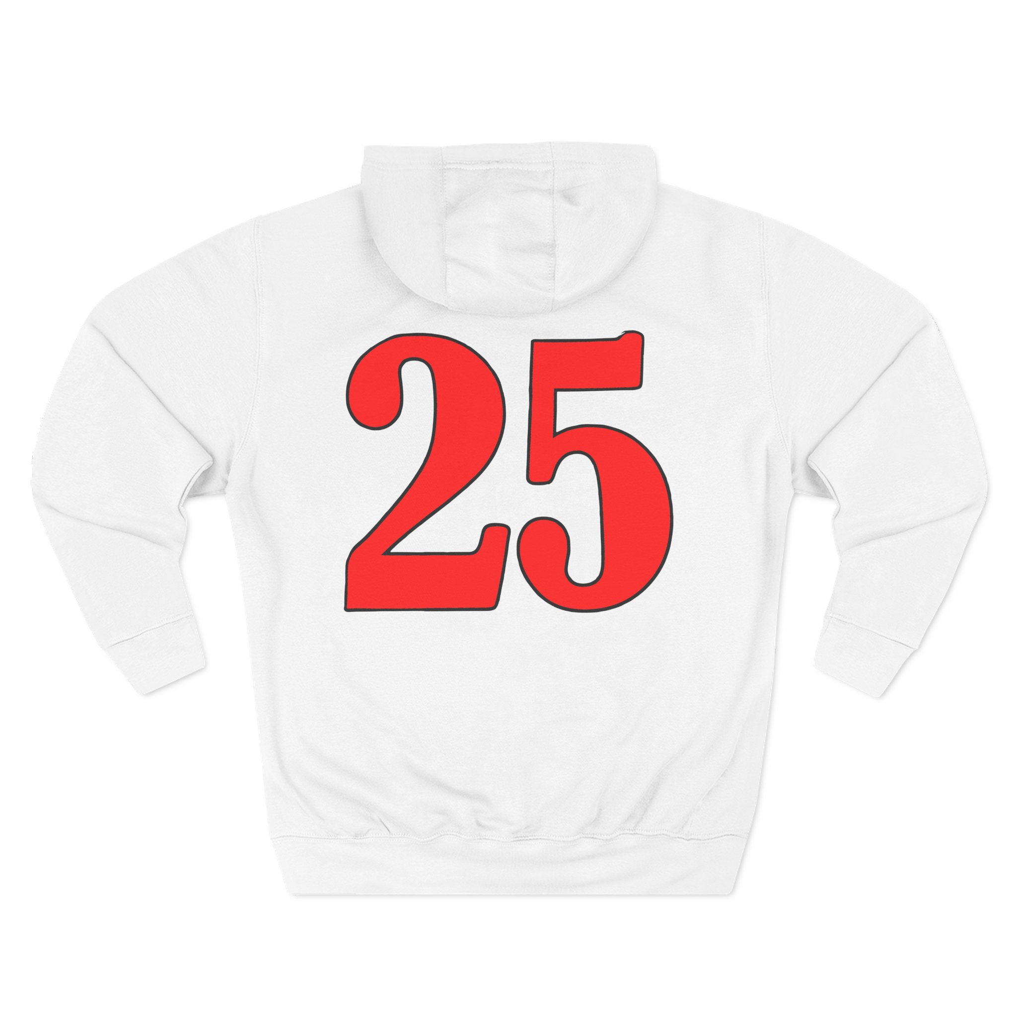 Desolated Three-Panel Fleece Hoodie