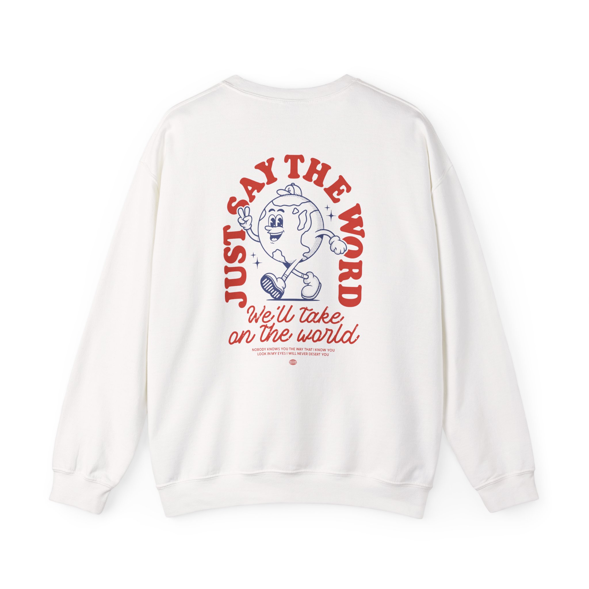 You Me at Six Take on the World Unisex Heavy Blendâ„¢ Crewneck Sweatshirt