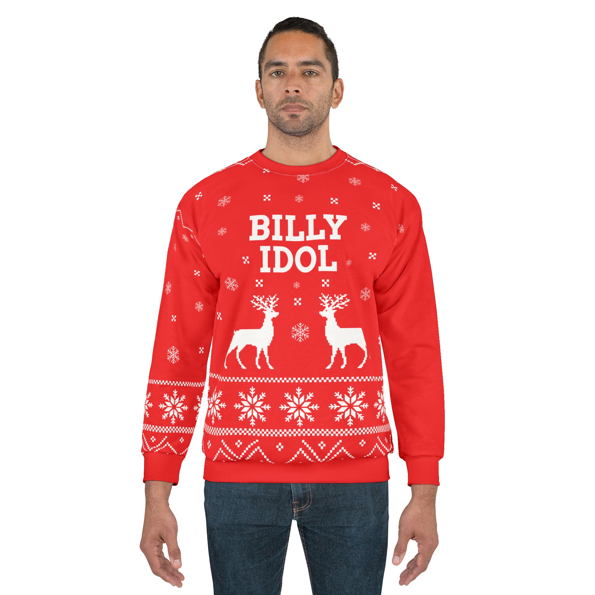 Billy Idol Unisex Sweatshirt (AOP)