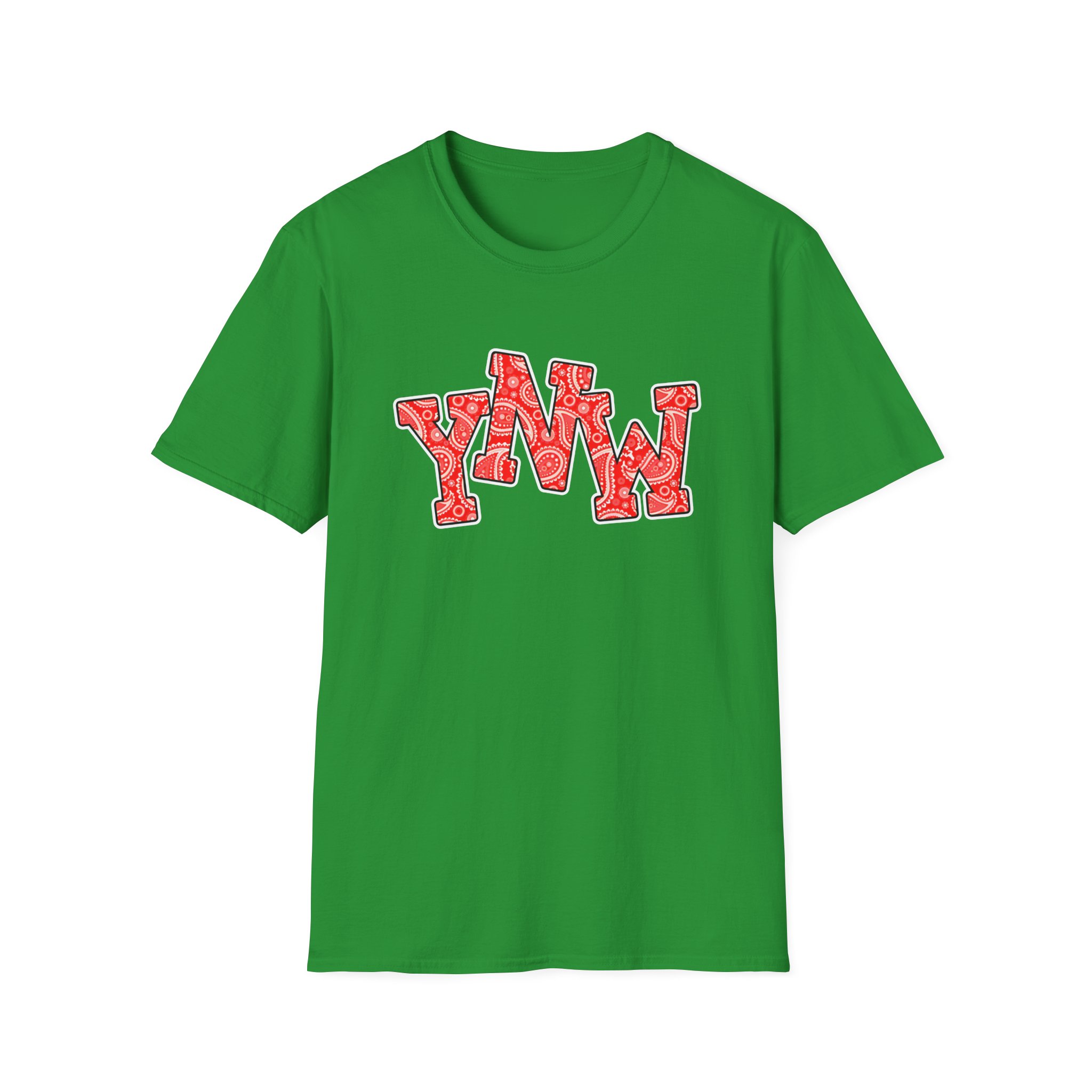 YNW Melly Paisley Unisex Softstyle T-Shirt