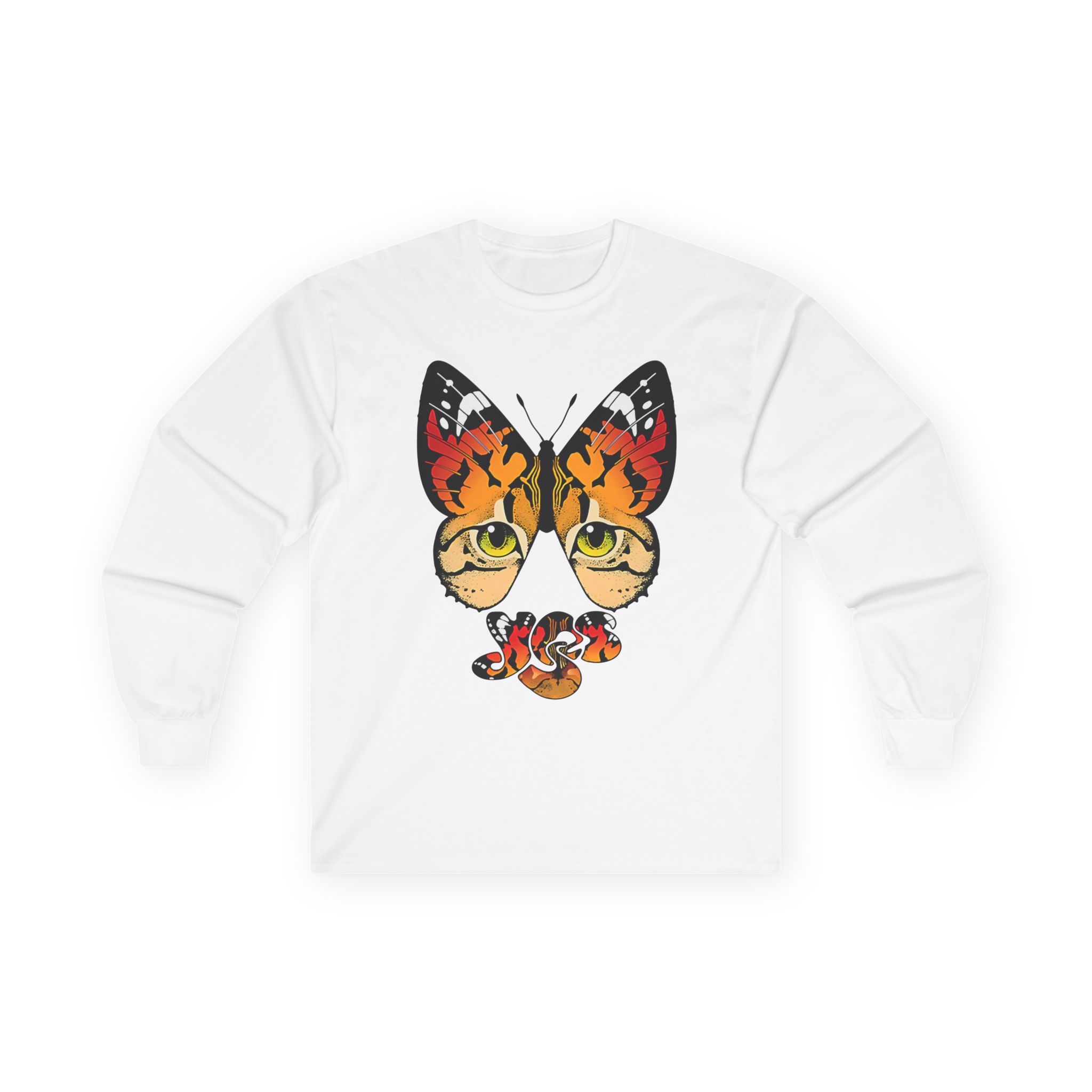 Yes Monarch Eyes Logo Unisex Ultra Cotton Long Sleeve Tee