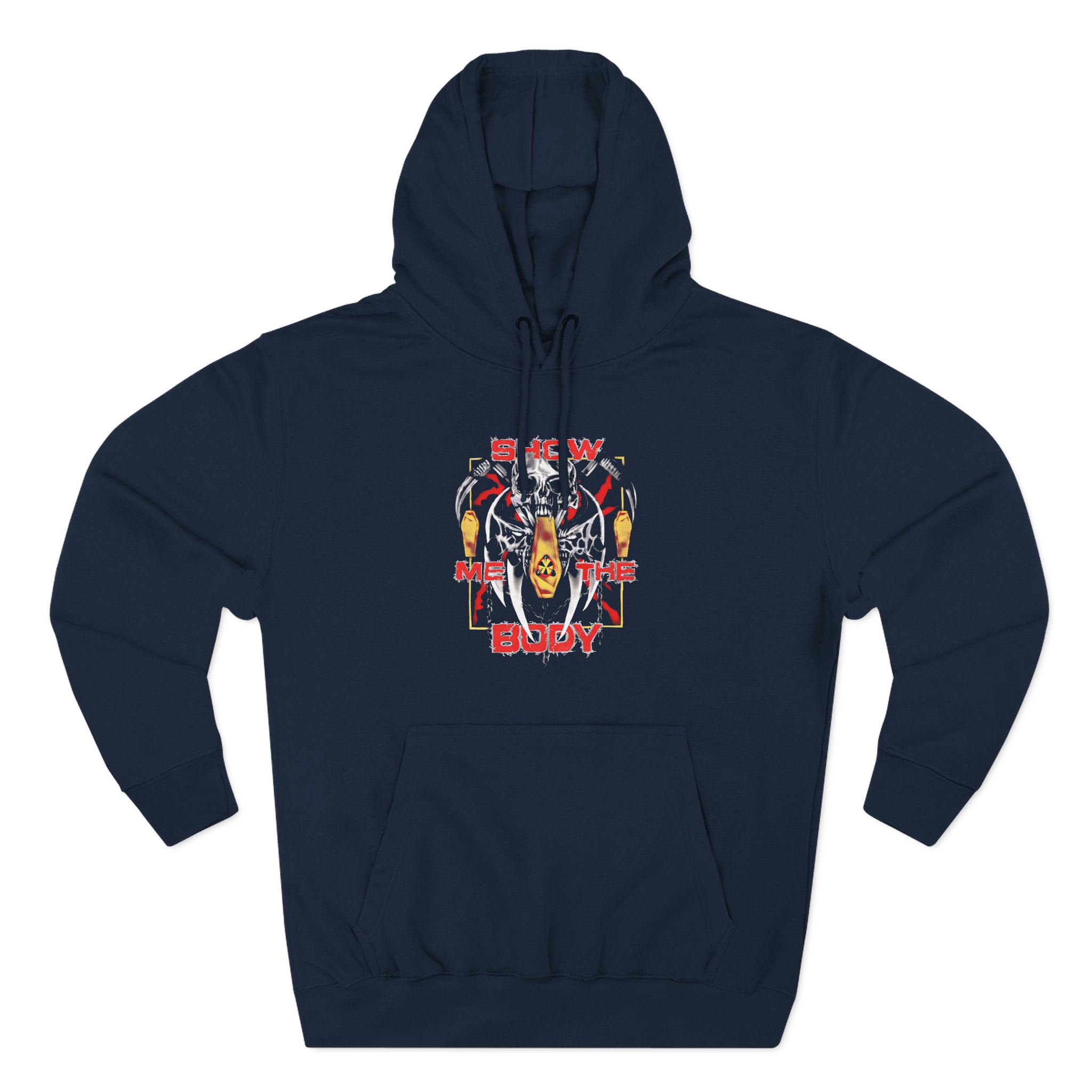Show Me the Body Radiation Three-Panel Fleece Hoodie