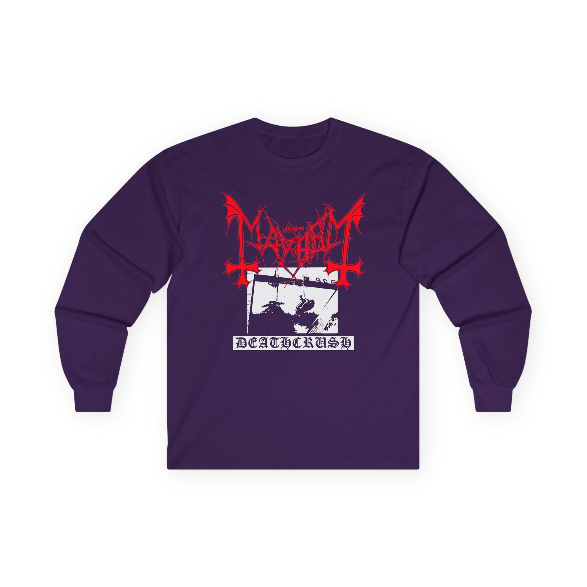 Mayhem Deathcrush Unisex Ultra Cotton Long Sleeve Tee