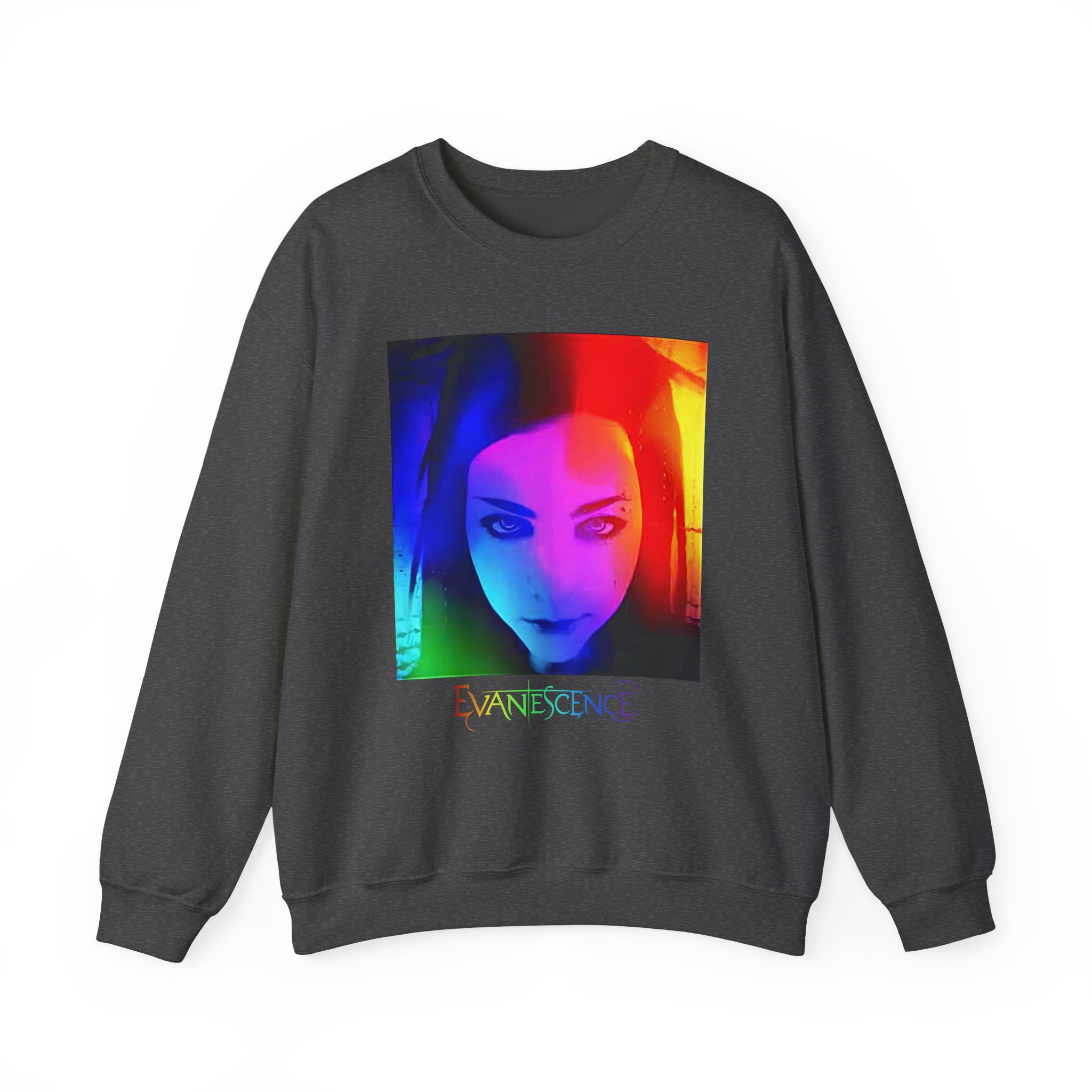 Evanescence Gradient Fallen Album Unisex Heavy Blendâ„¢ Crewneck Sweatshirt
