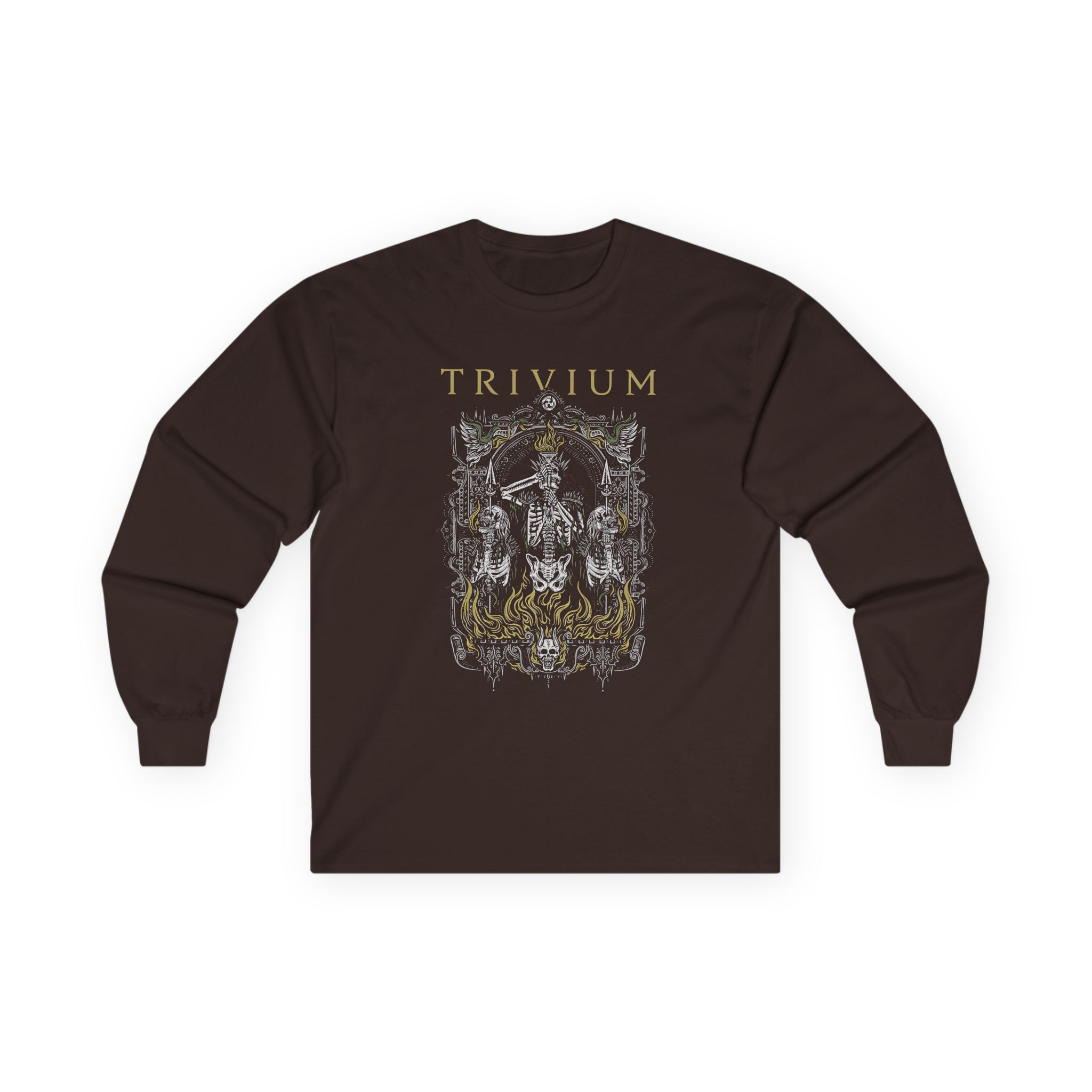 Trivium Skelly Frame Unisex Ultra Cotton Long Sleeve Tee