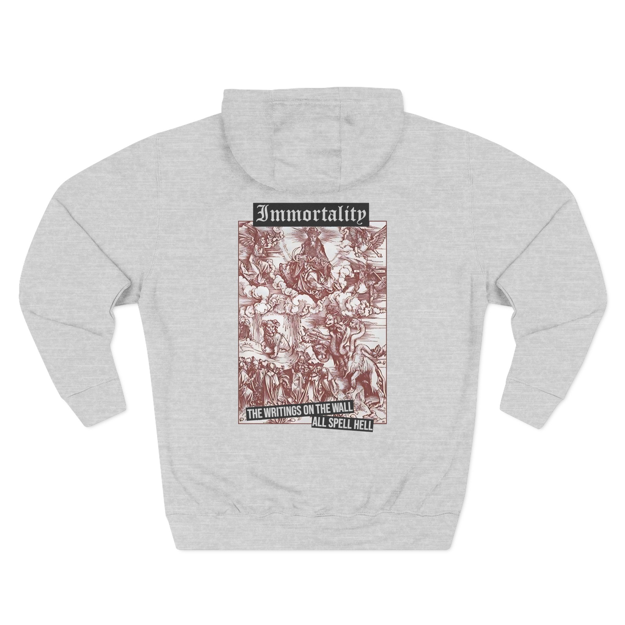 Born From Pain Immortality Three-Panel Fleece Hoodie