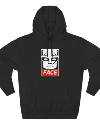 Ultrakill Maurice Face Three-Panel Fleece Hoodie