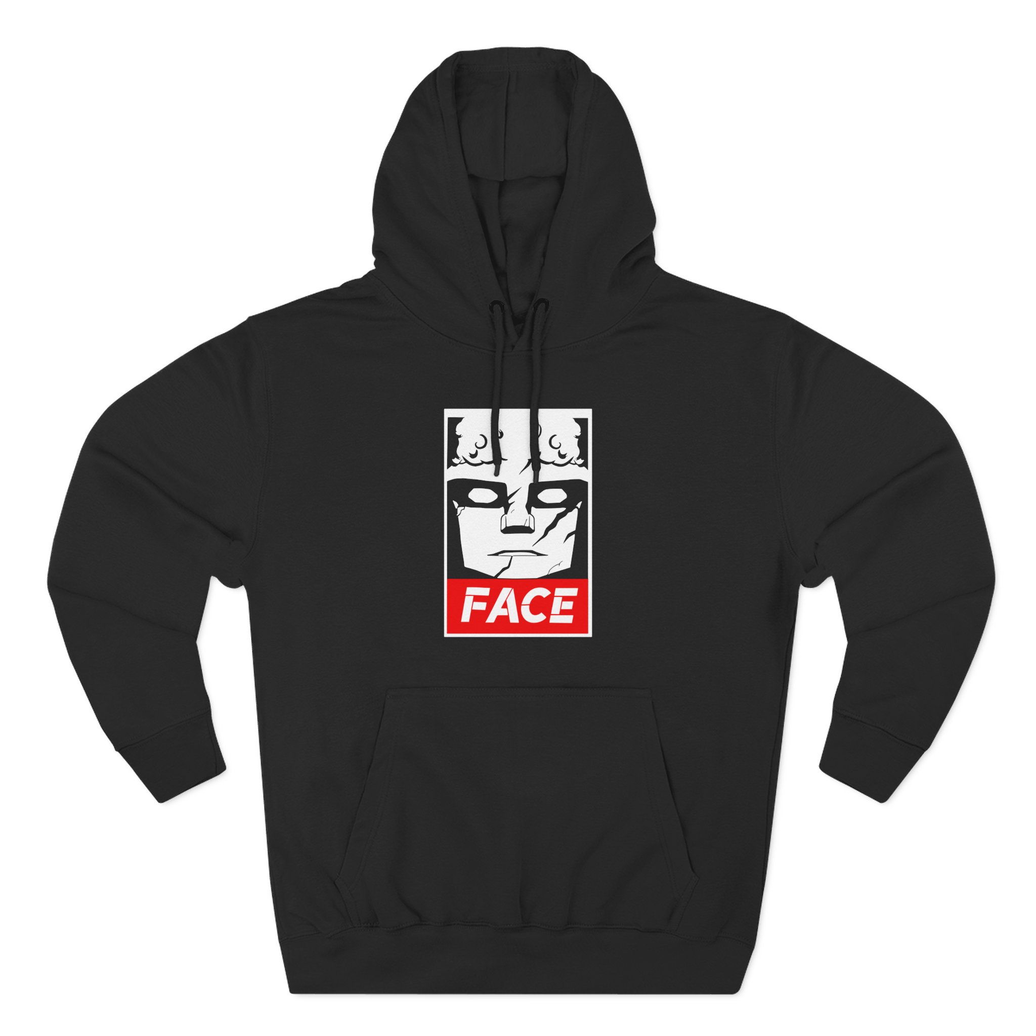 Ultrakill Maurice Face Three-Panel Fleece Hoodie