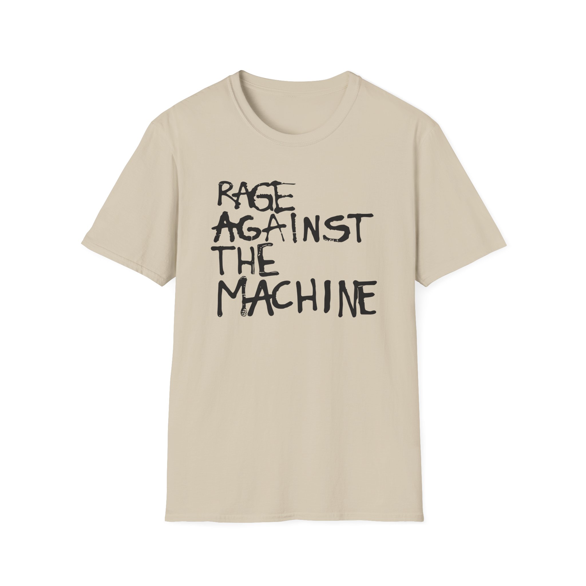 Rage Against the Machine Scrawl Unisex Softstyle T-Shirt