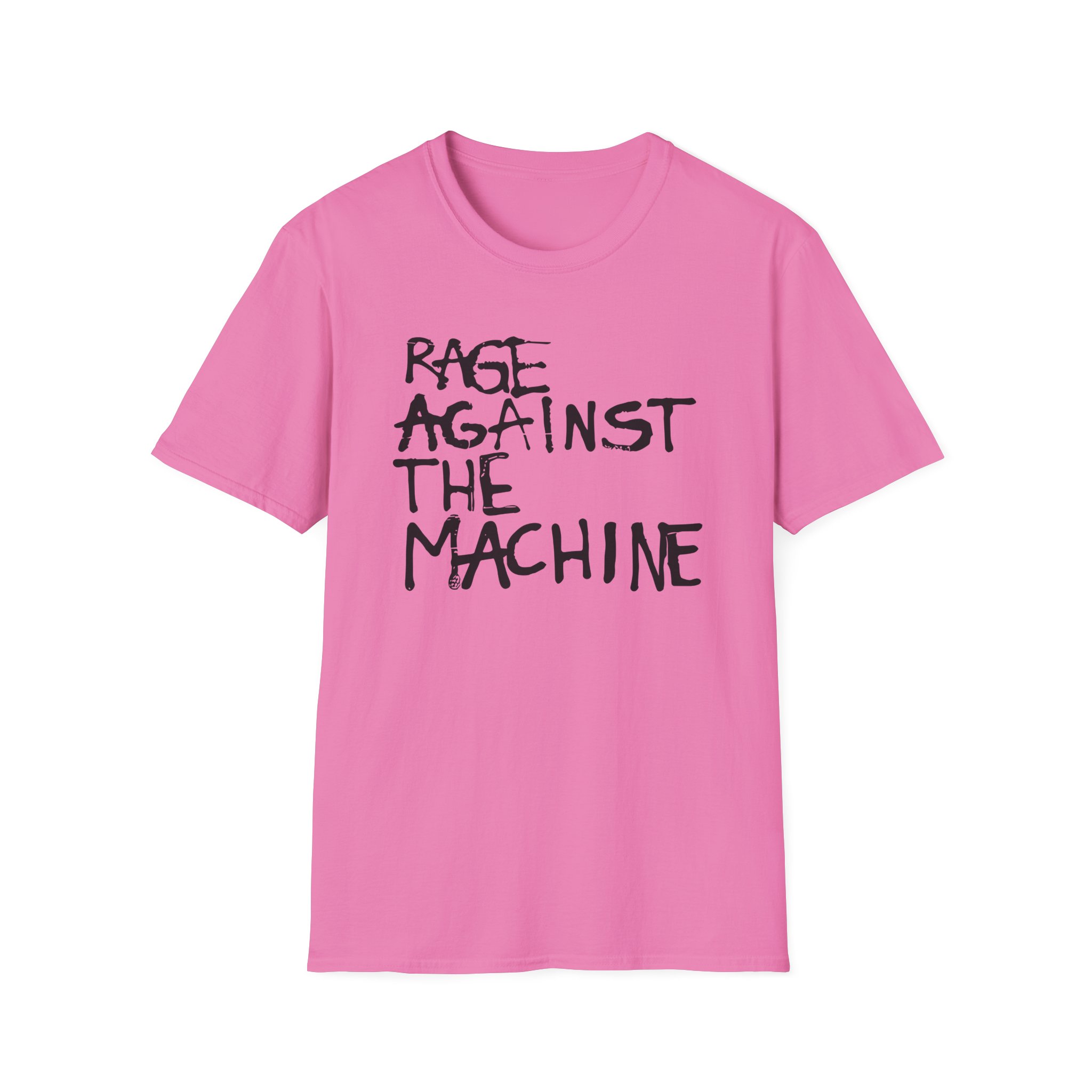 Rage Against the Machine Scrawl Unisex Softstyle T-Shirt