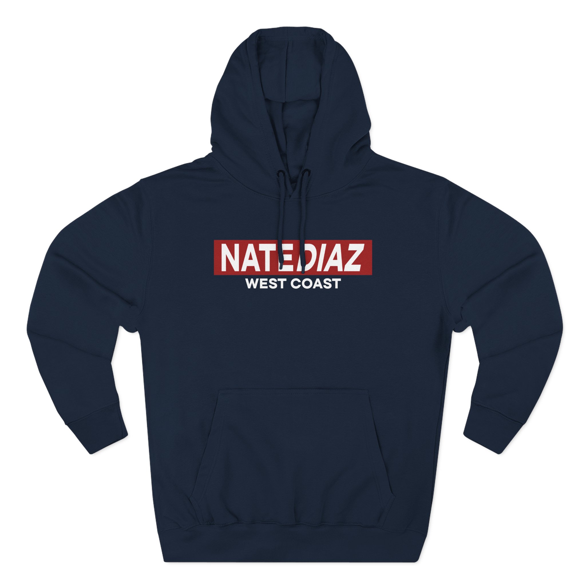Nate Diaz West Coastin Three-Panel Fleece Hoodie