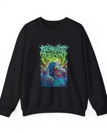 Abominable Putridity Visual Tyranny Unisex Heavy Blend™ Crewneck Sweatshirt