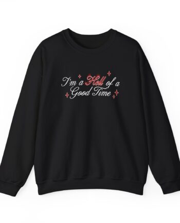 Haiden Henderson Hell of a Good Time Baby Unisex Heavy Blend™ Crewneck Sweatshirt