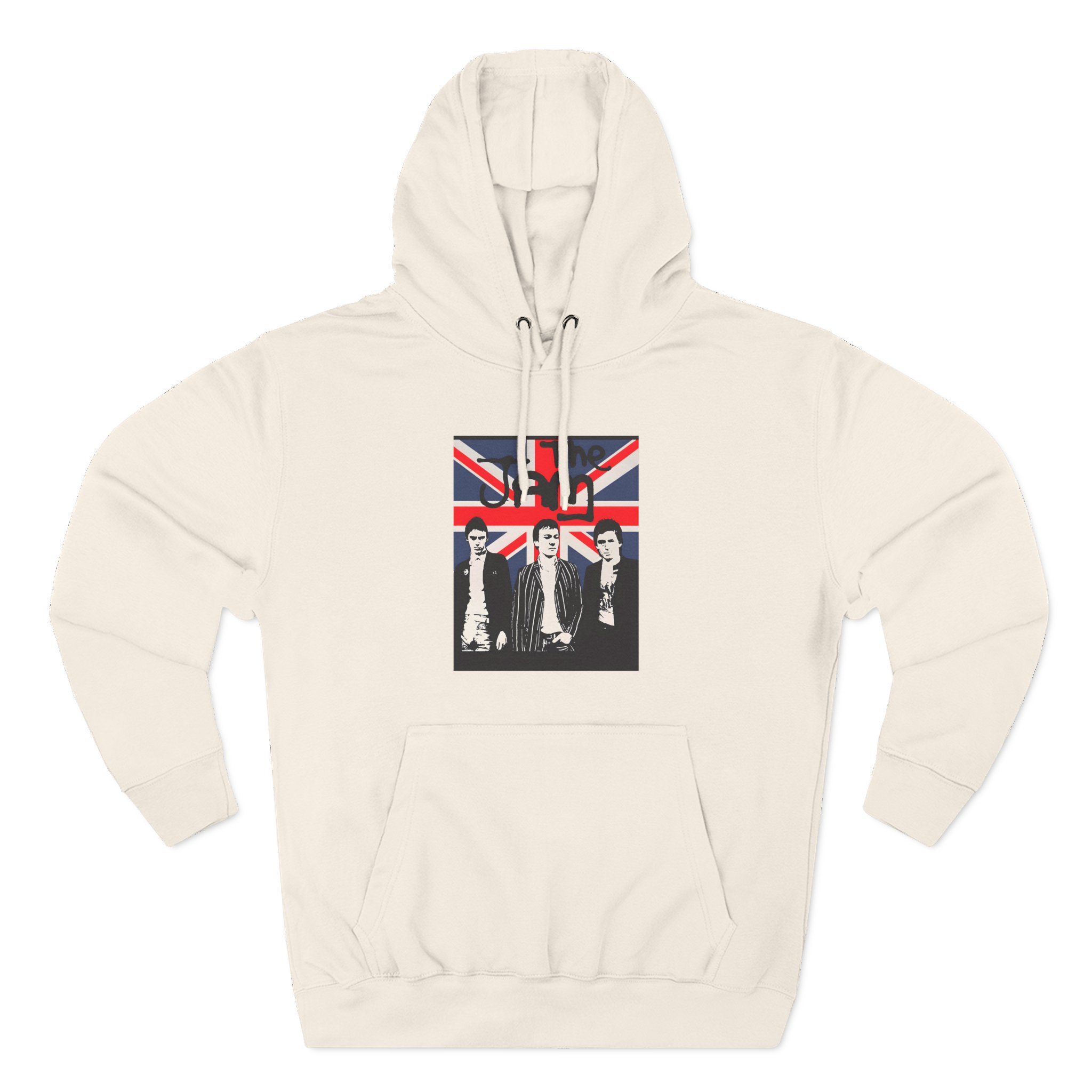 TJ British Flag Three-Panel Fleece Hoodie
