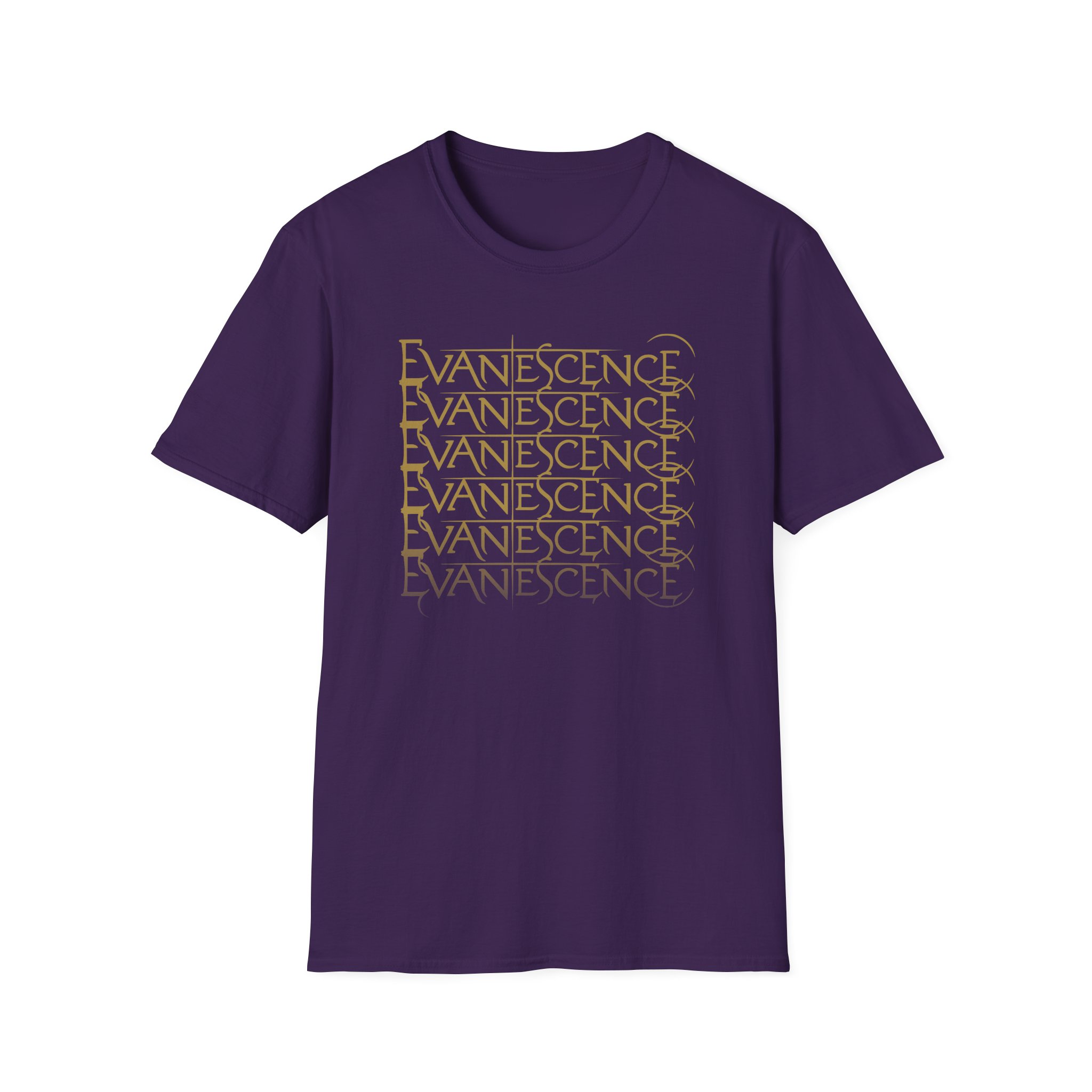 Evanescence Repeat Logo Unisex Softstyle T-Shirt