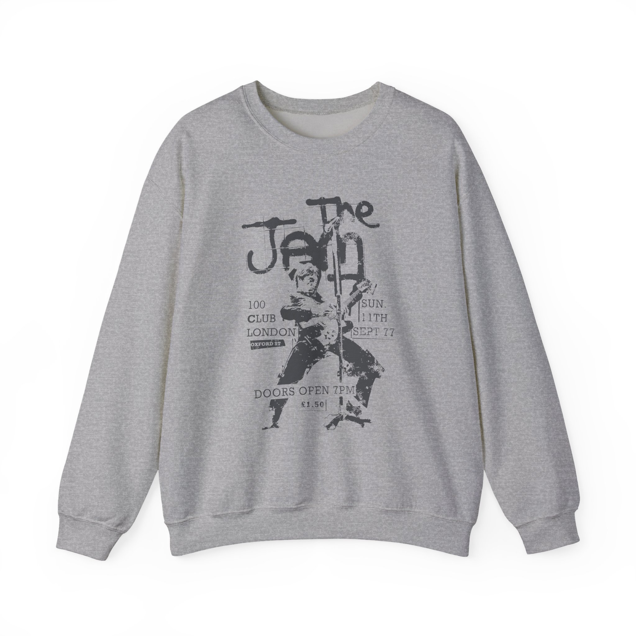 TJ 100 Club 77 Band Unisex Heavy Blendâ„¢ Crewneck Sweatshirt