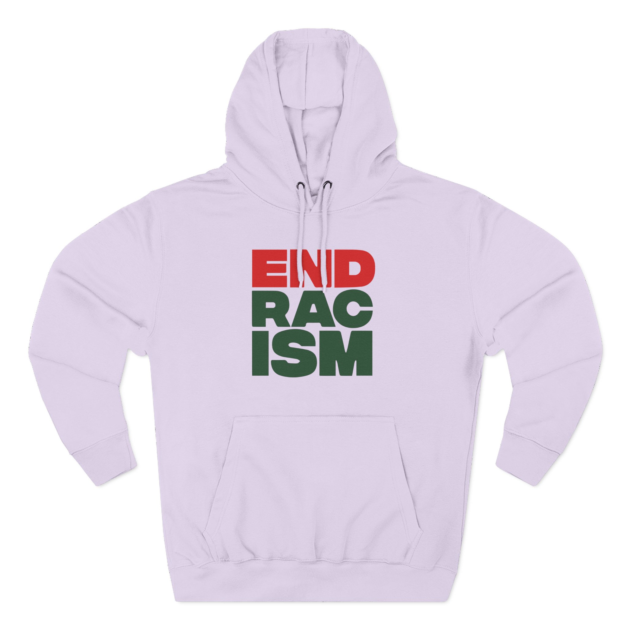 A Tribe Called End Racism Three-Panel Fleece Hoodie