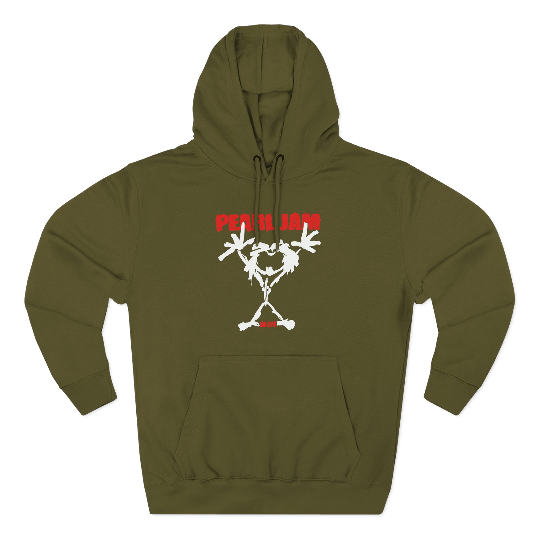 Pearl Jam Stickman Three-Panel Fleece Hoodie