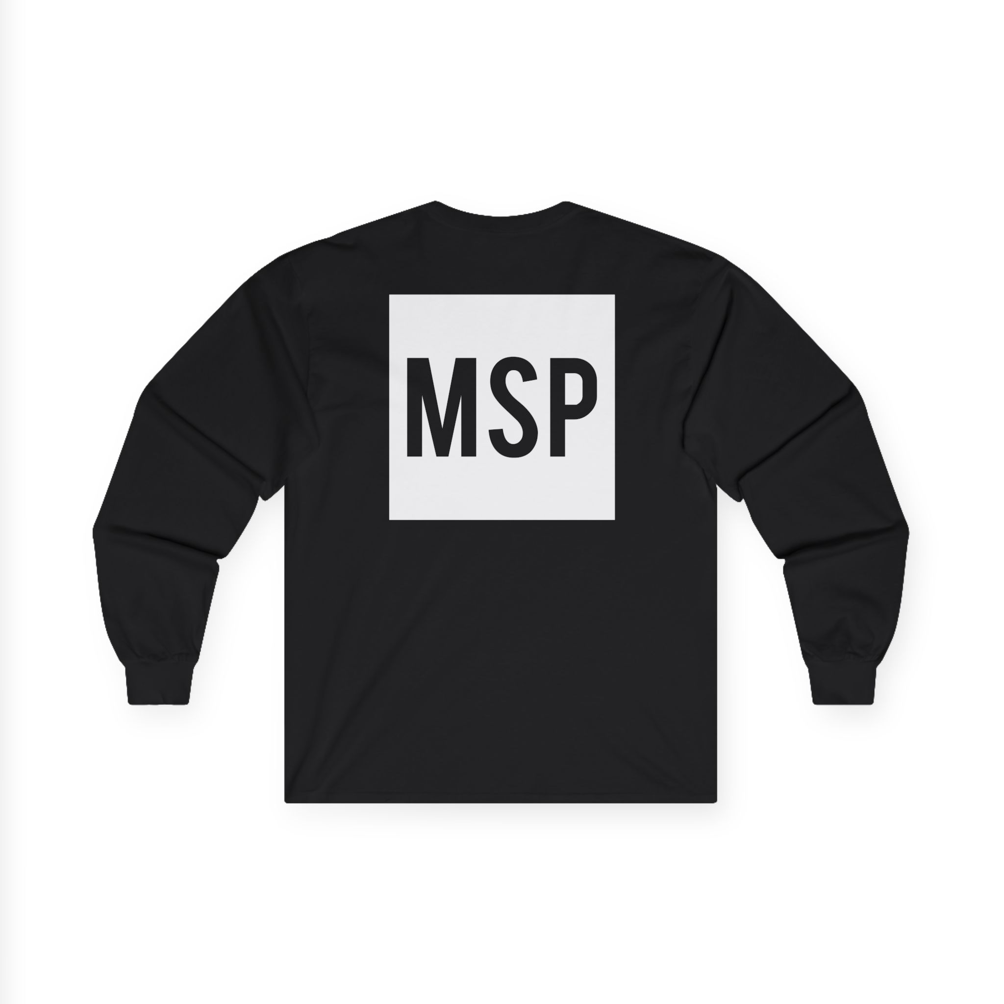 Manic Street Preachers Block Logo Unisex Ultra Cotton Long Sleeve Tee