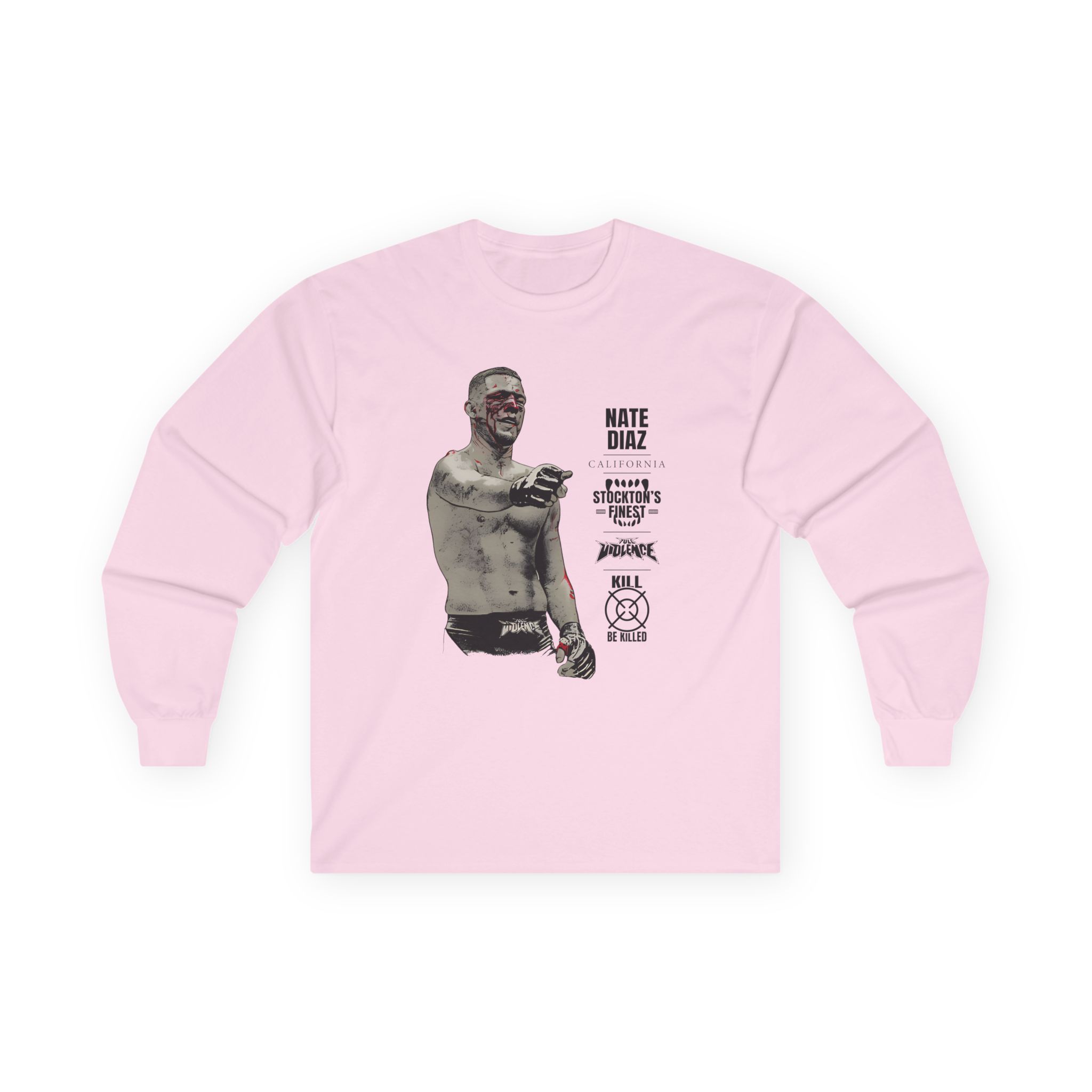 Nate Diaz Stockton's Finest Unisex Ultra Cotton Long Sleeve Tee