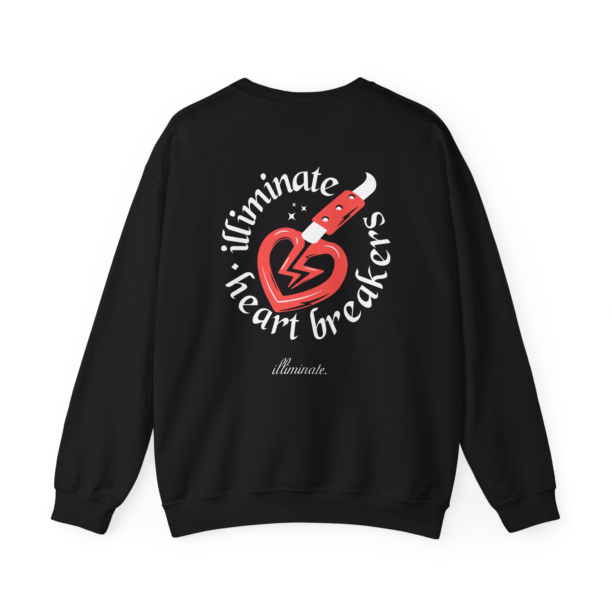 Illiminate Heart Breakers Unisex Heavy Blendâ„¢ Crewneck Sweatshirt