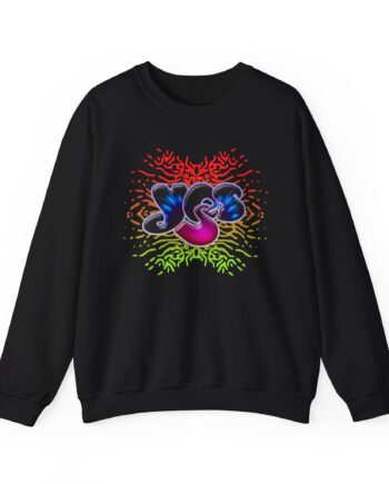 Yes Rainbow Abstract Logo Unisex Heavy Blend™ Crewneck Sweatshirt