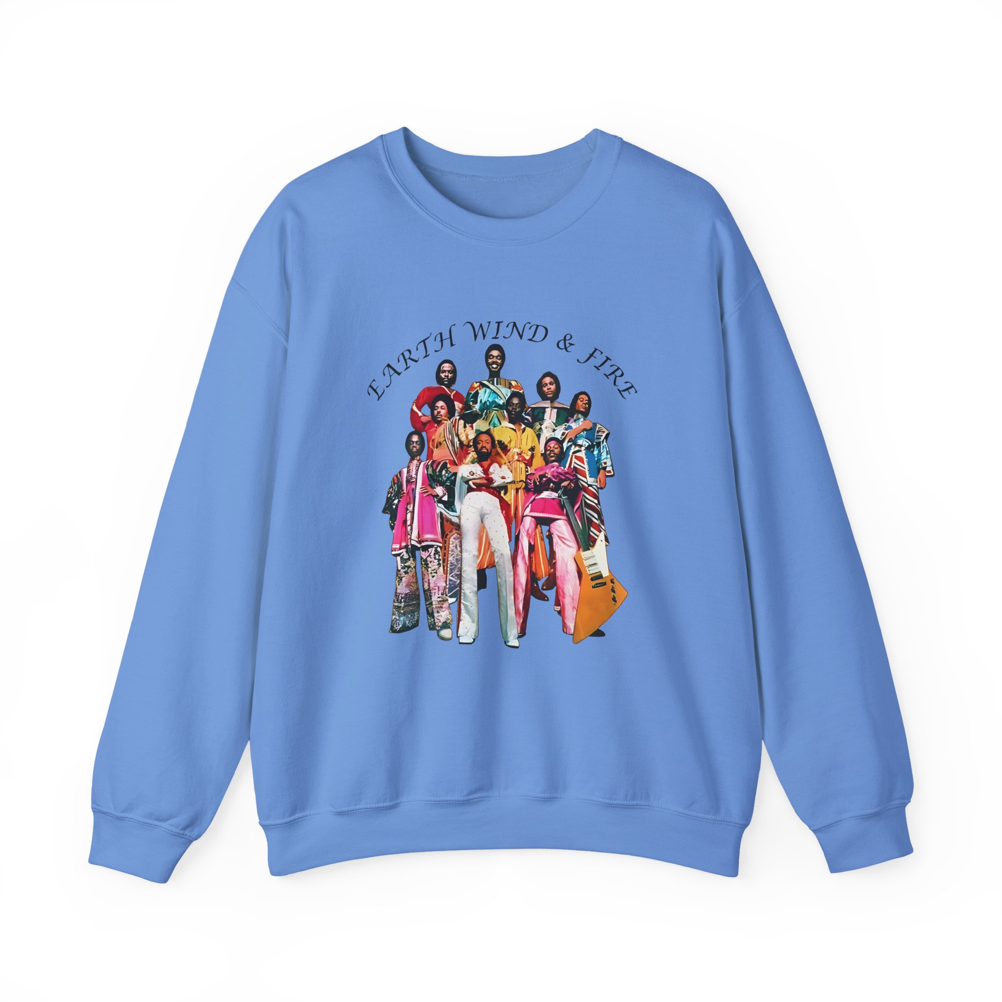 Earth Wind & Fire Unisex Heavy Blendâ„¢ Crewneck Sweatshirt