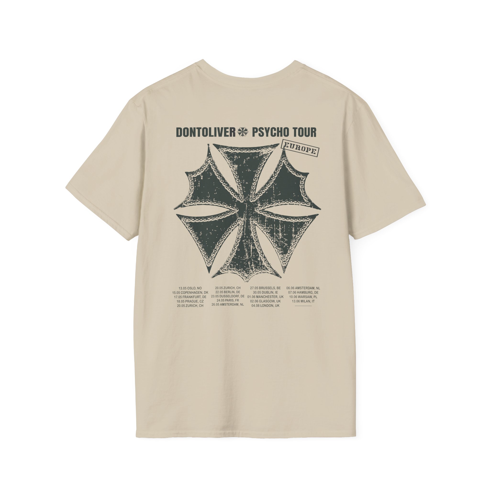 Don Toliver Psycho Tour Emblem Unisex Softstyle T-Shirt