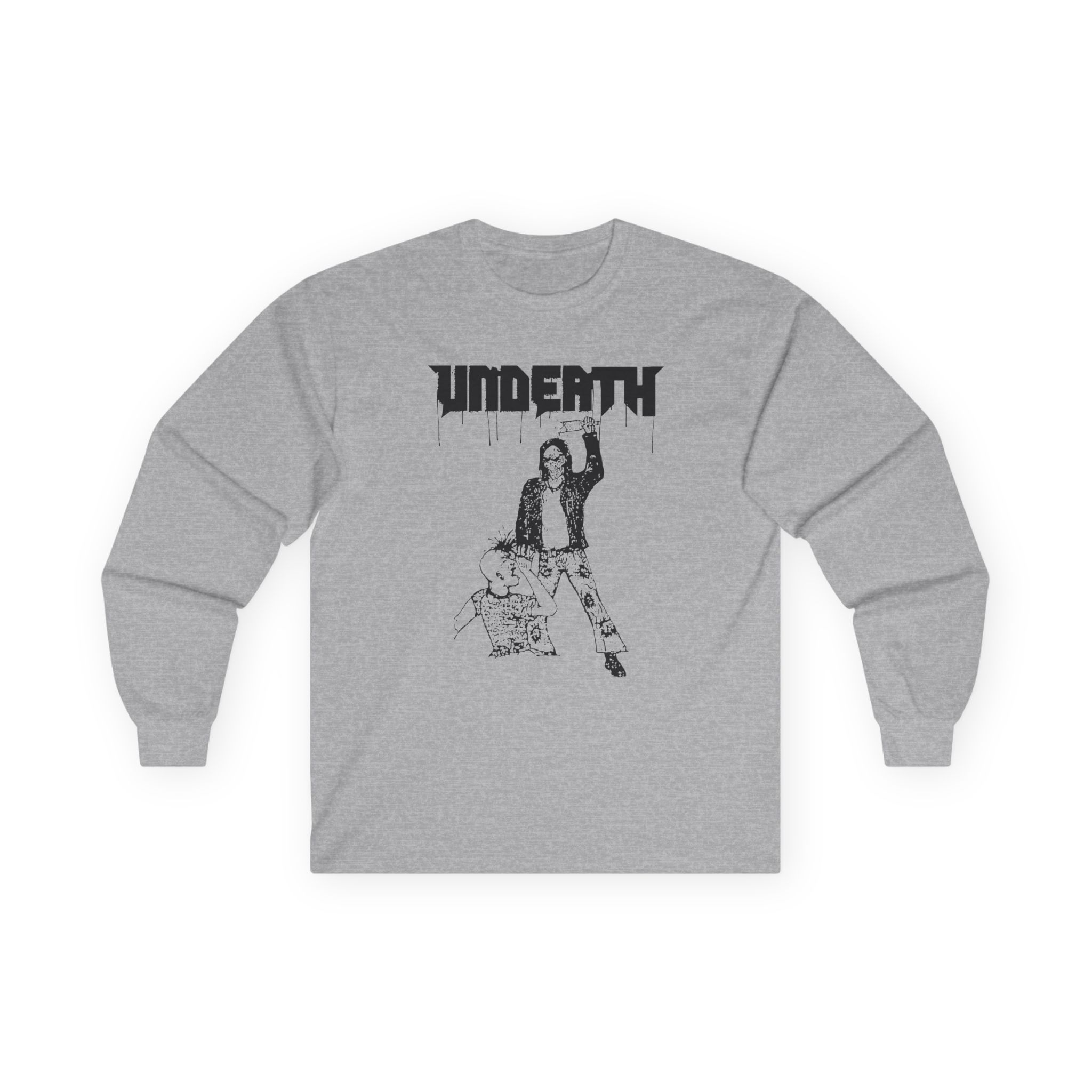 Undeath Biker Unisex Ultra Cotton Long Sleeve Tee