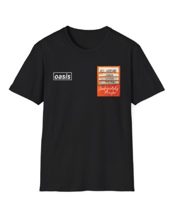 Oasis Setlist Unisex Softstyle T-Shirt