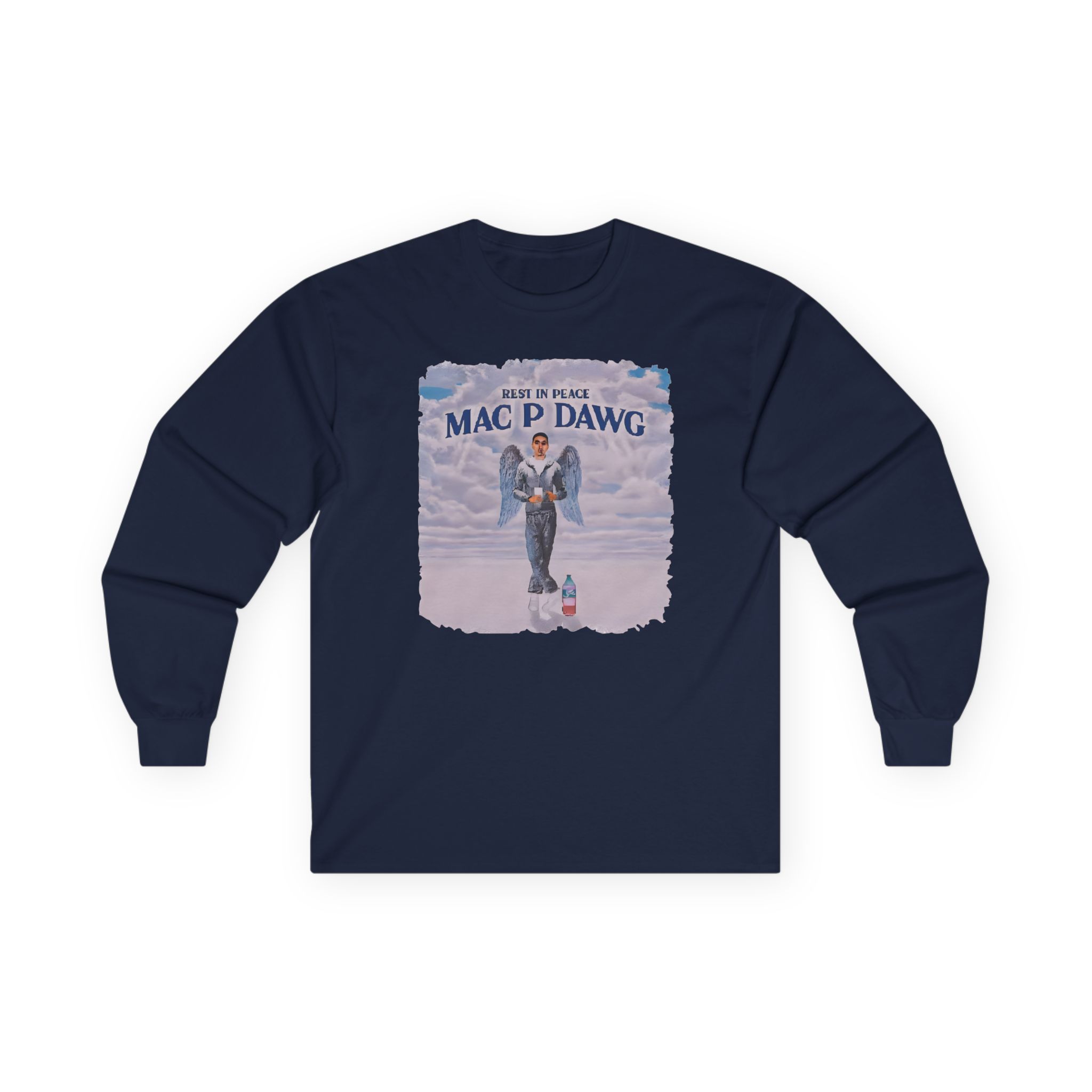 Ohgeesy Mac P Angel Unisex Ultra Cotton Long Sleeve Tee