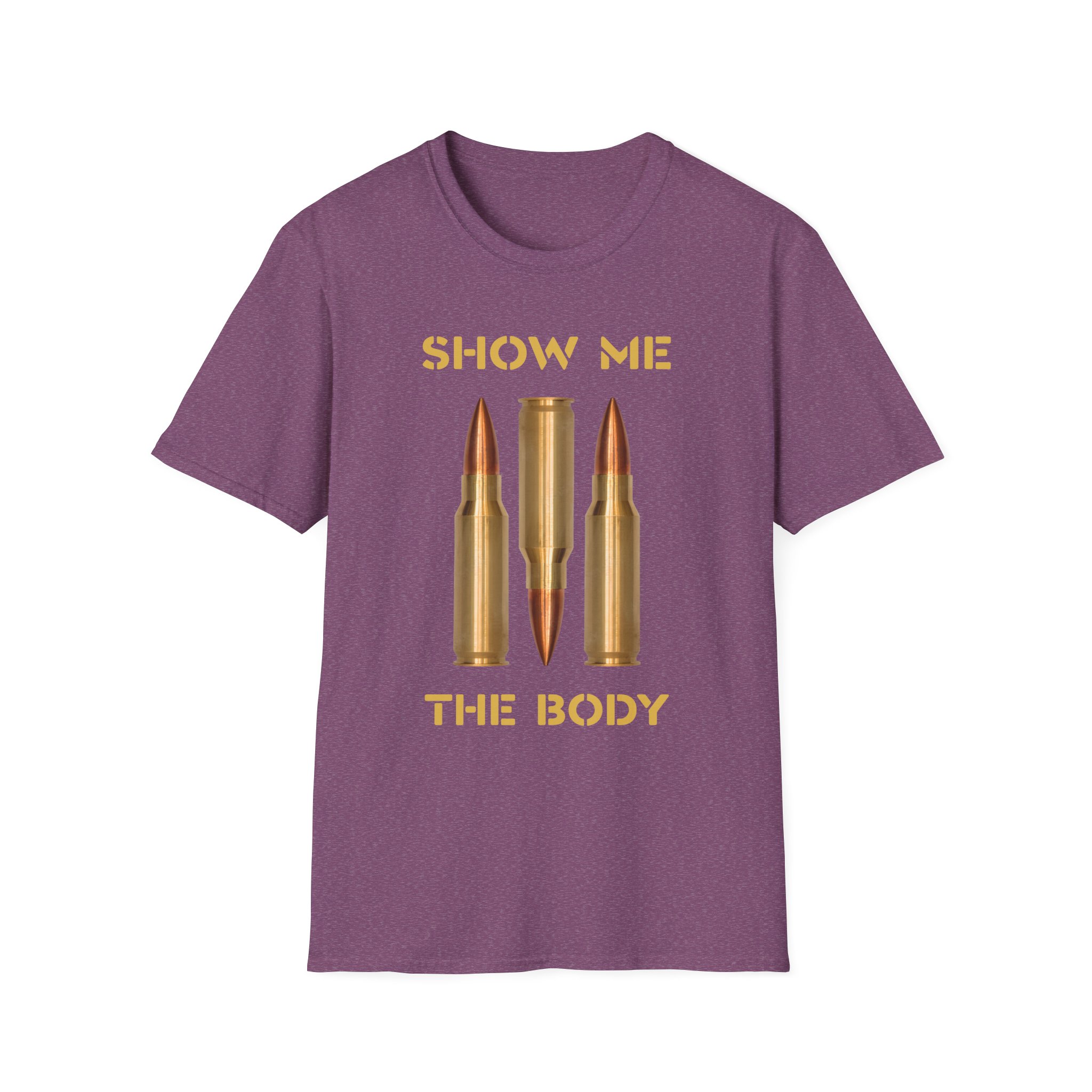 Show Me the Body Bullet Unisex Softstyle T-Shirt