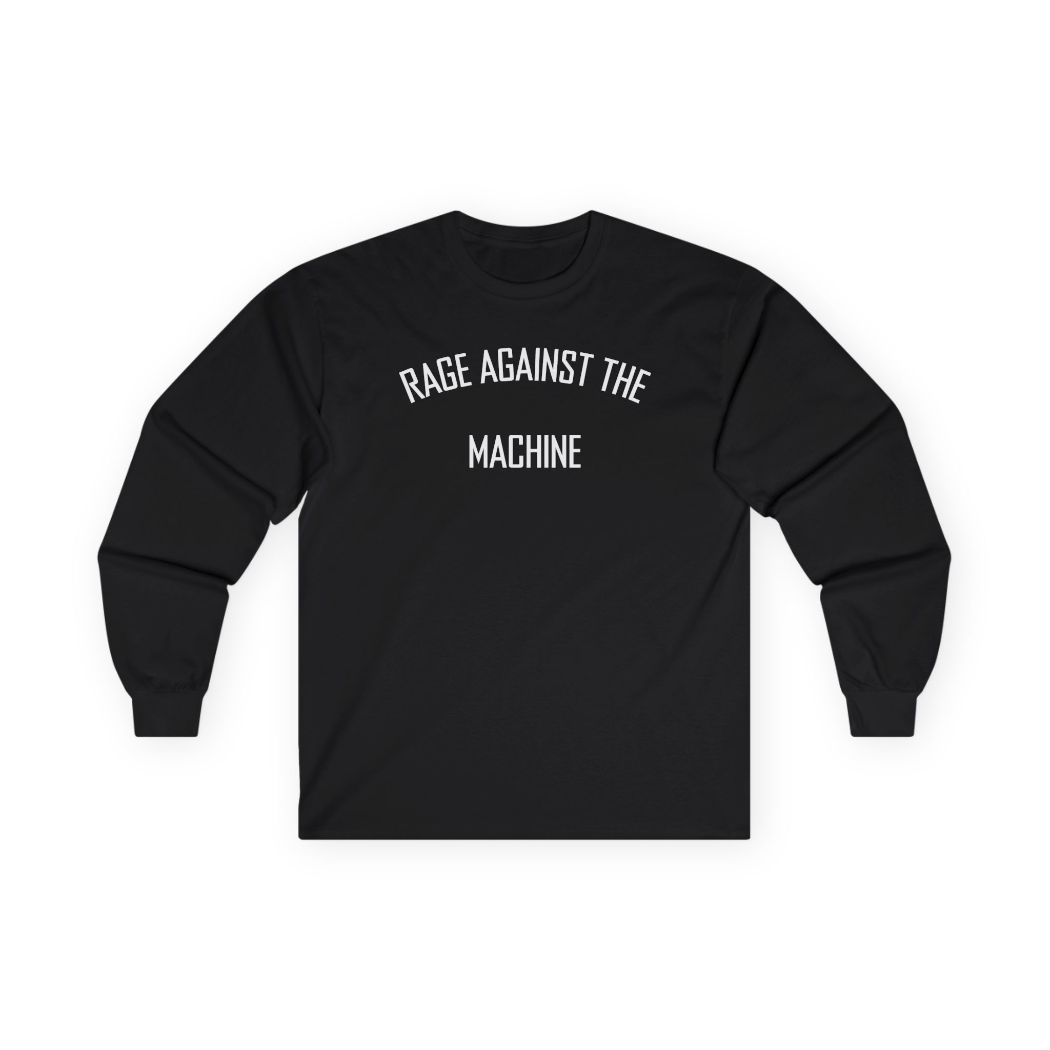 Rage Against the Machine Ratm Text Unisex Ultra Cotton Long Sleeve Tee